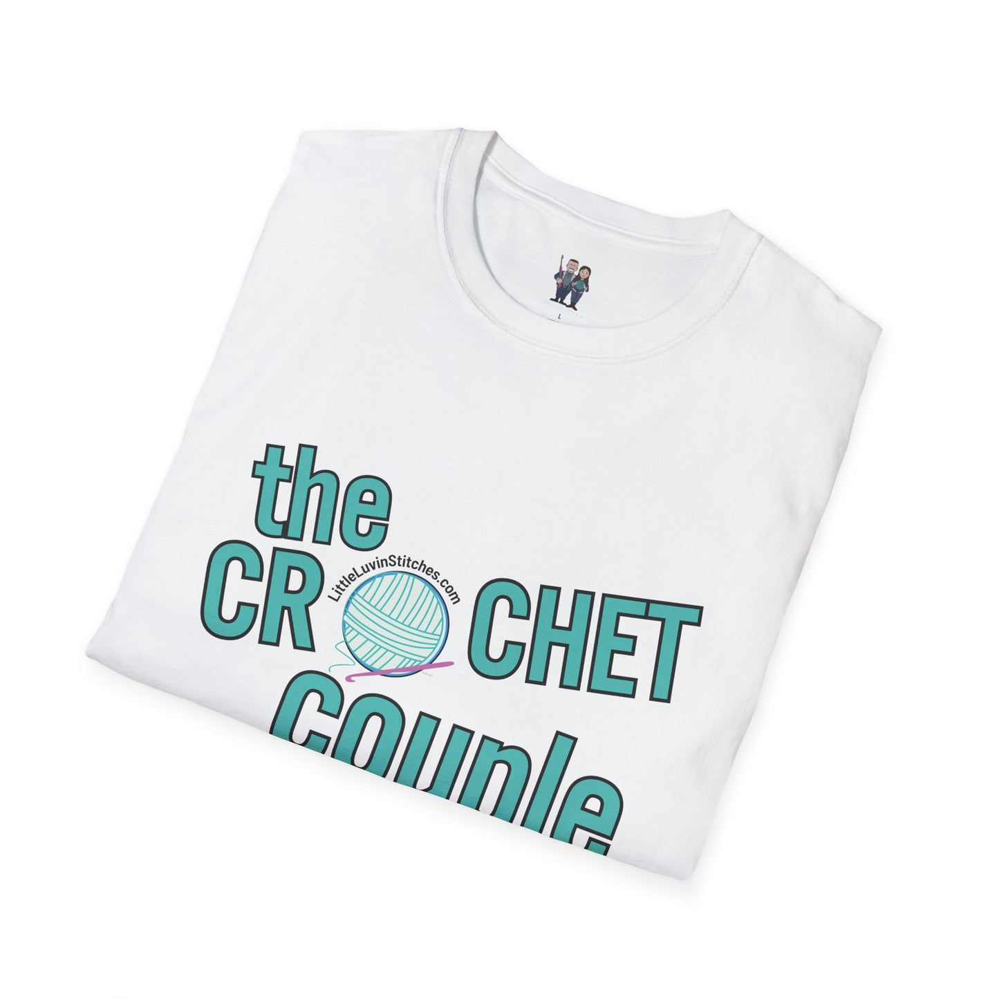 Crochet Couple Unisex Softstyle T-Shirt