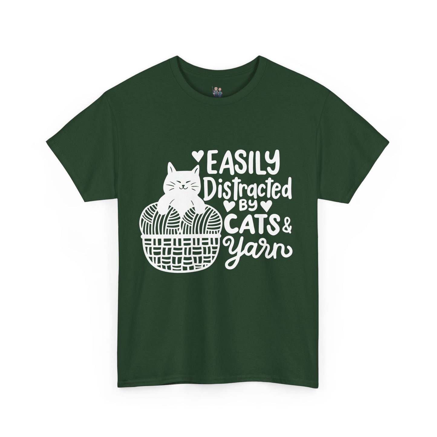 Crochet Humor Unisex Heavy Cotton Tee