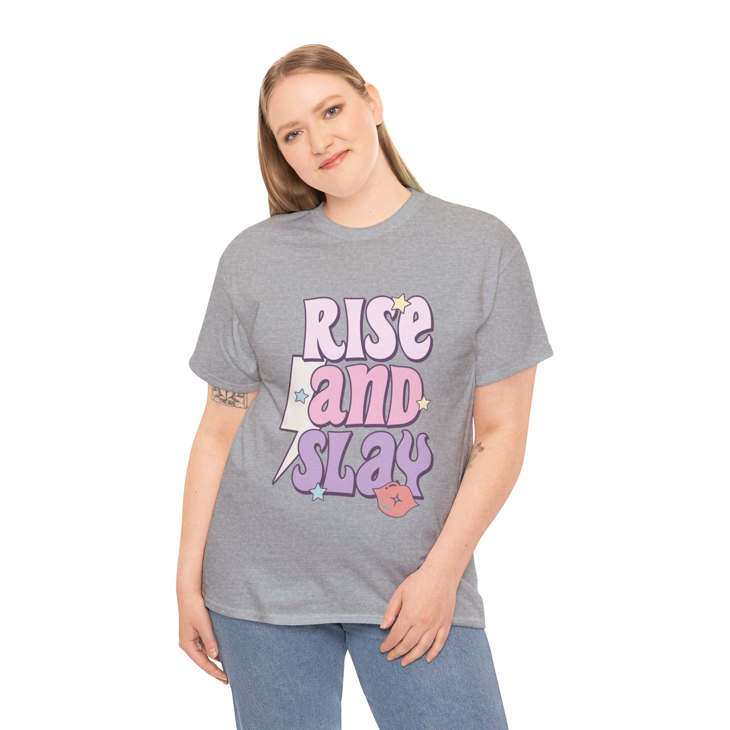 Rise and Slay Cute Saying Women's Favorite Tee