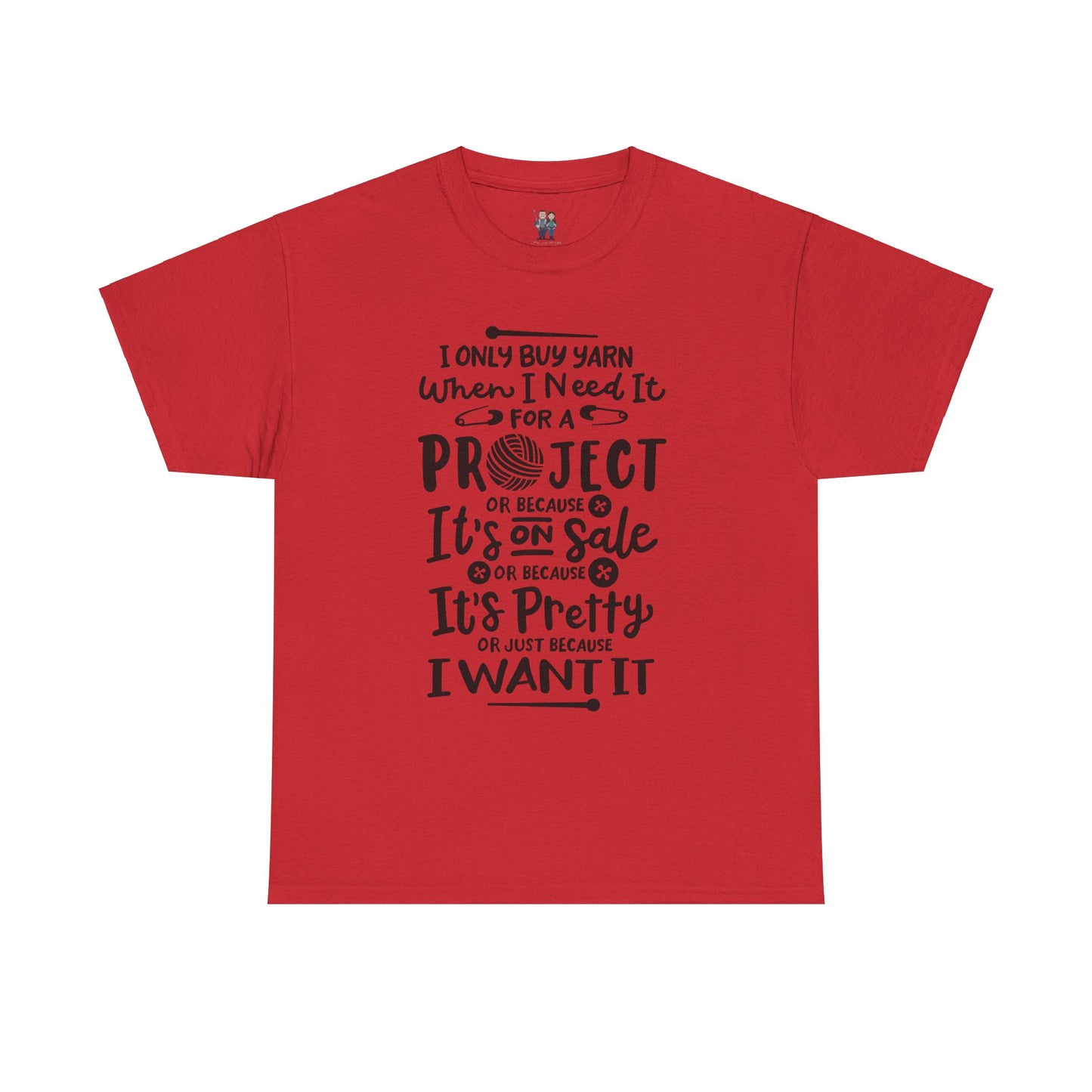 Funny Crochet Theme Unisex Heavy Cotton Tee