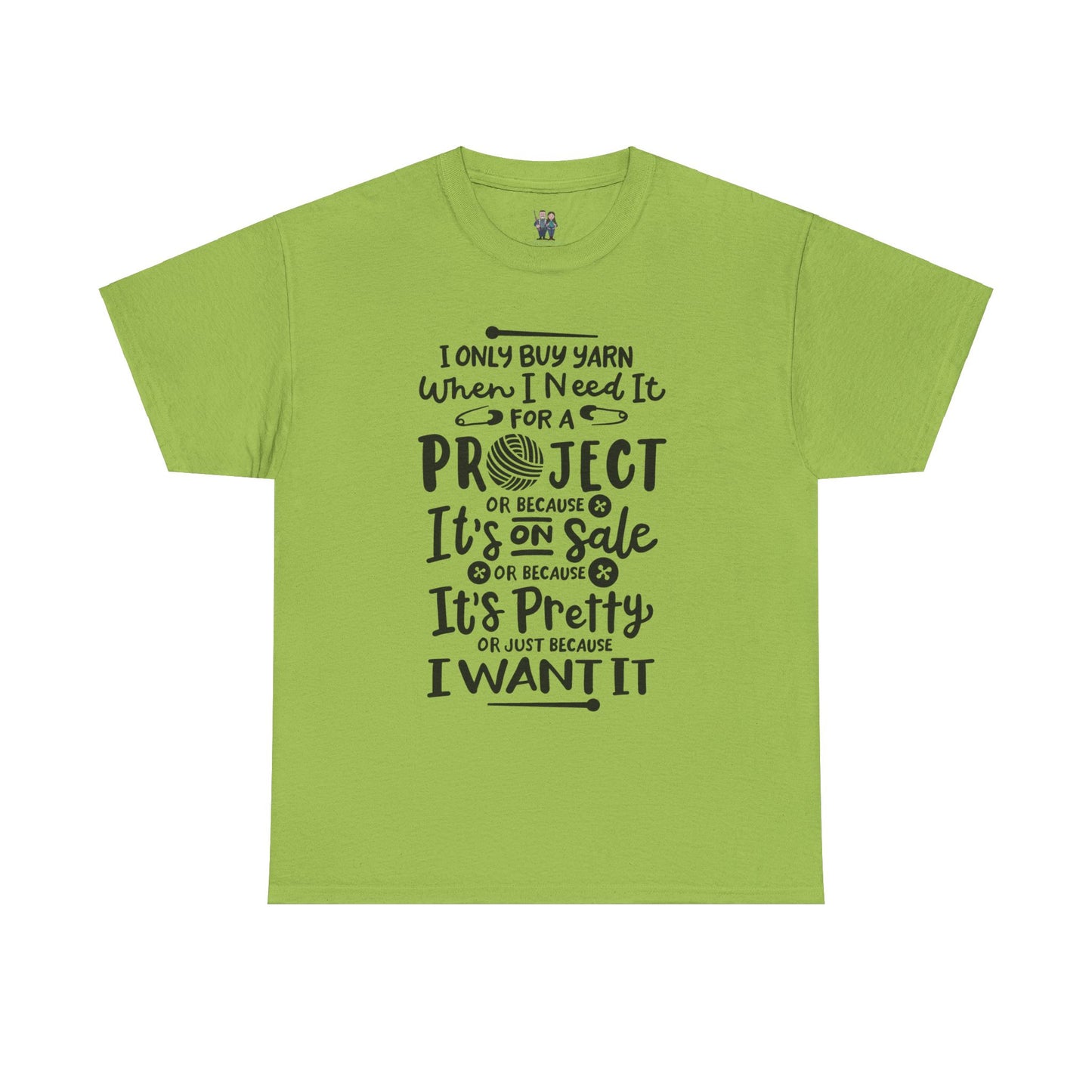 Funny Crochet Theme Unisex Heavy Cotton Tee