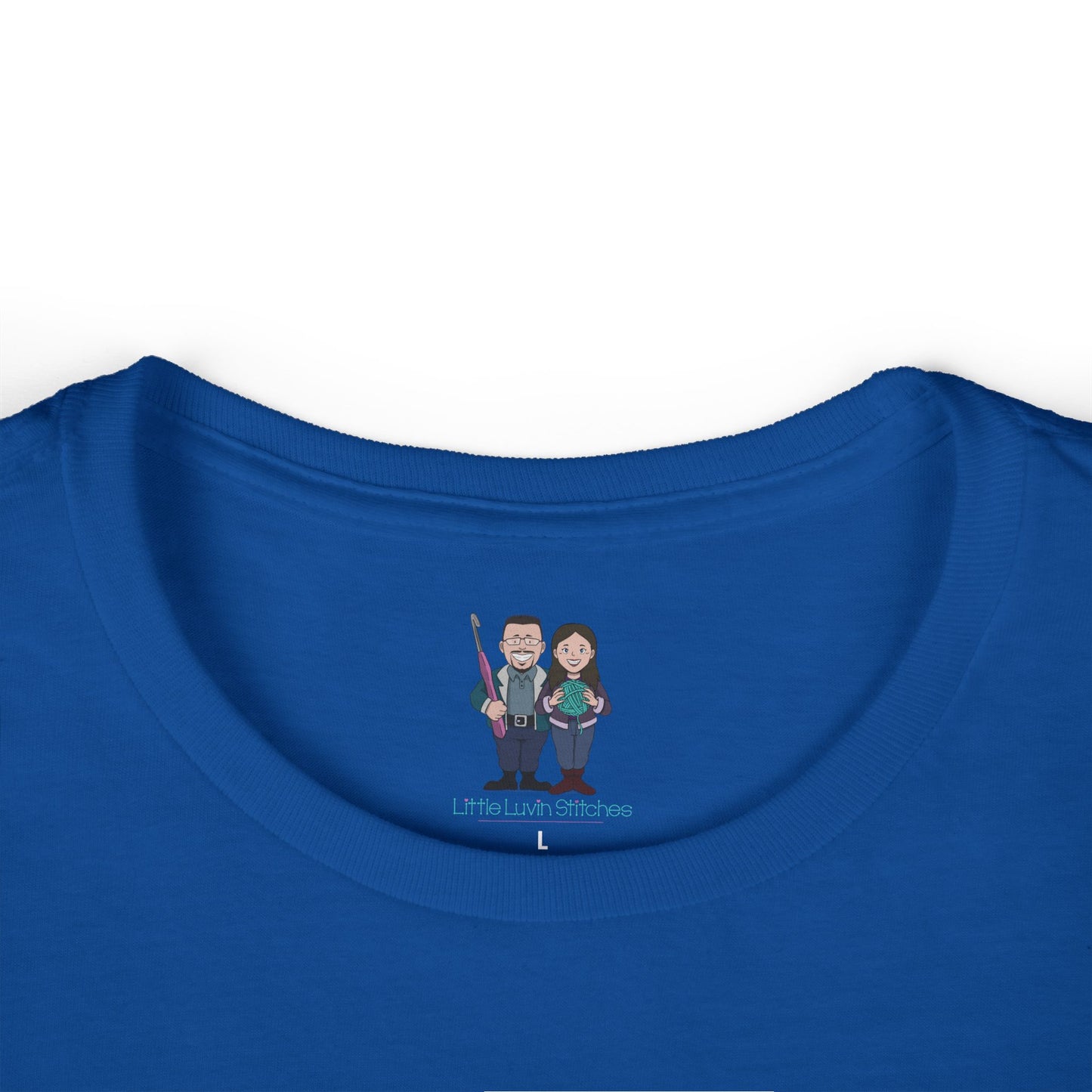 Crochet Humor, Women's Softstyle Tee