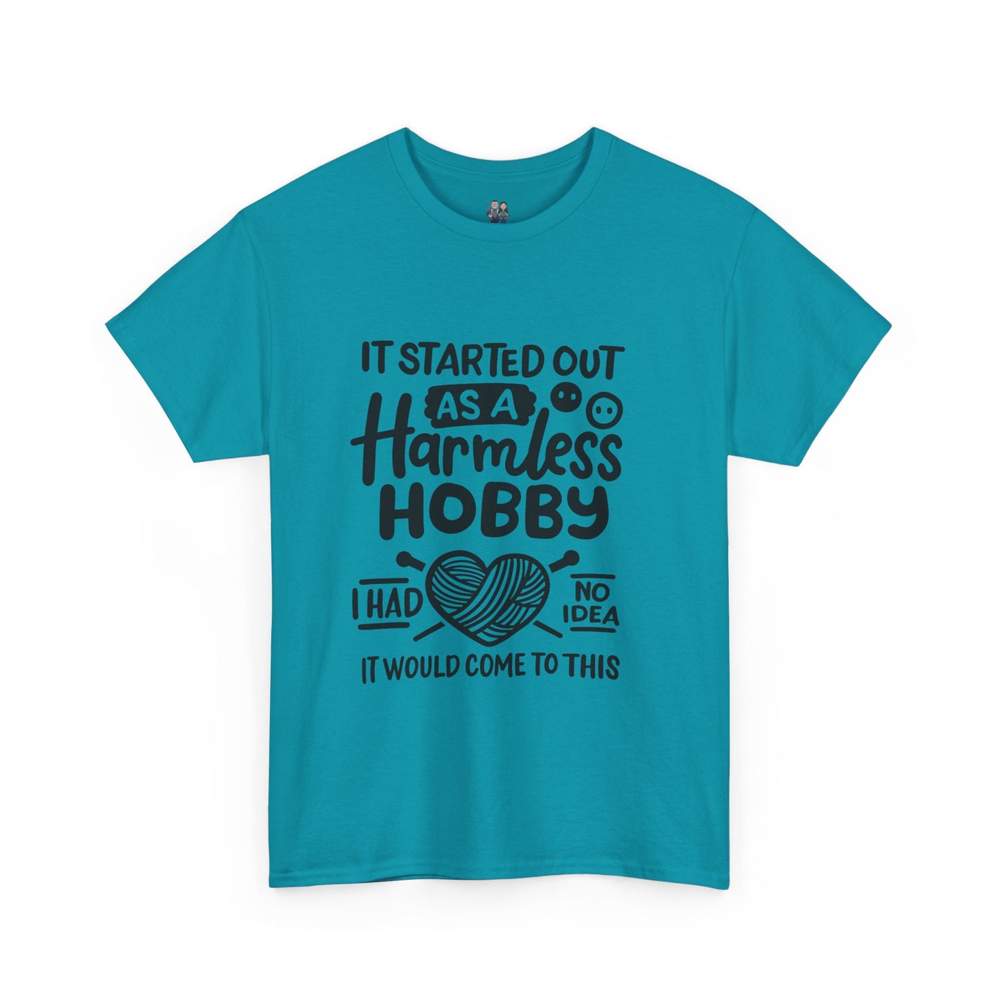 Crochet Hobby T-Shirt Unisex Heavy Cotton Tee