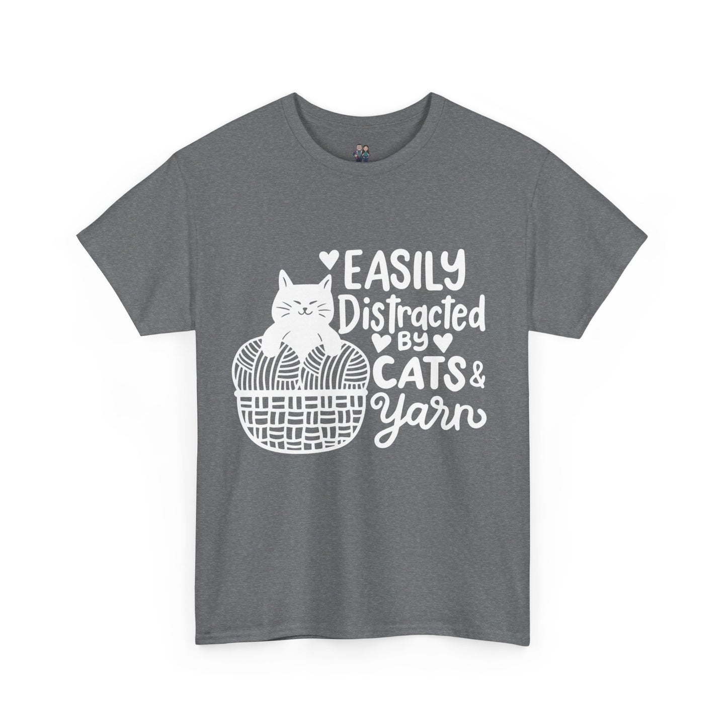 Crochet Humor Unisex Heavy Cotton Tee