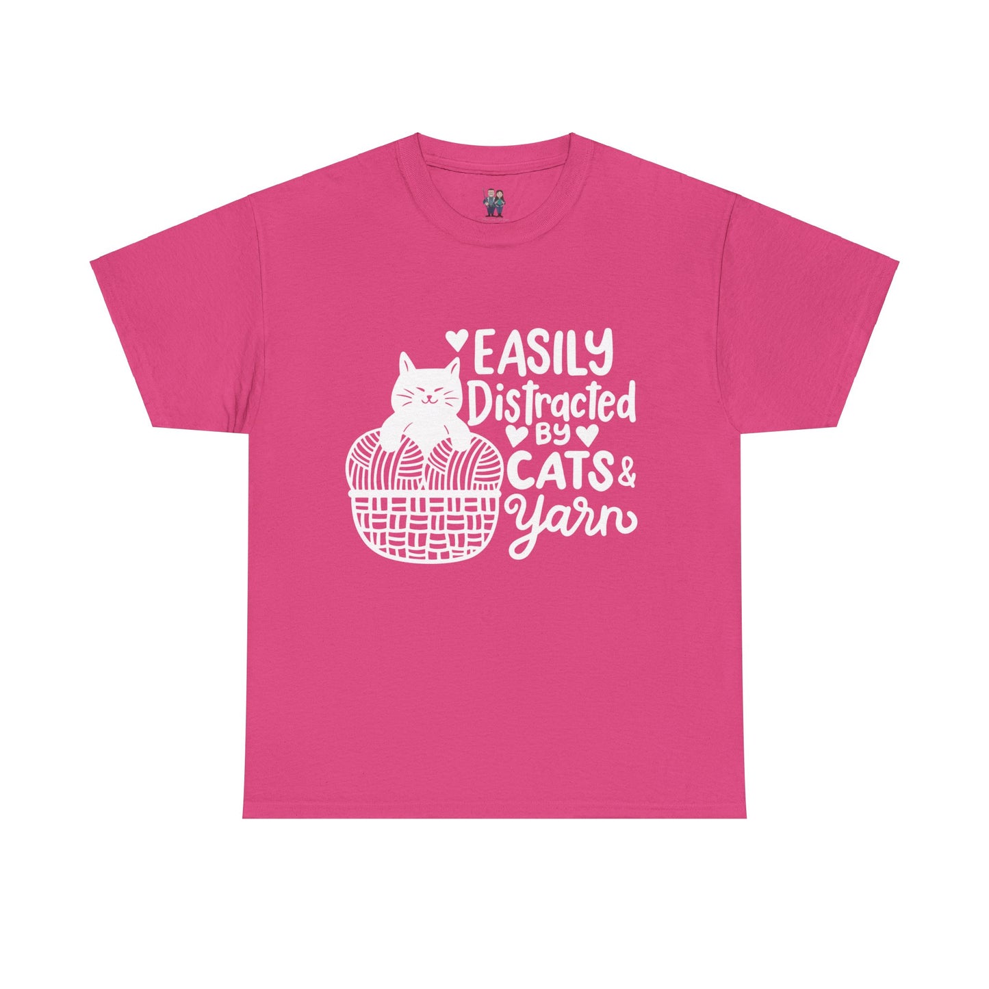 Crochet Humor Unisex Heavy Cotton Tee