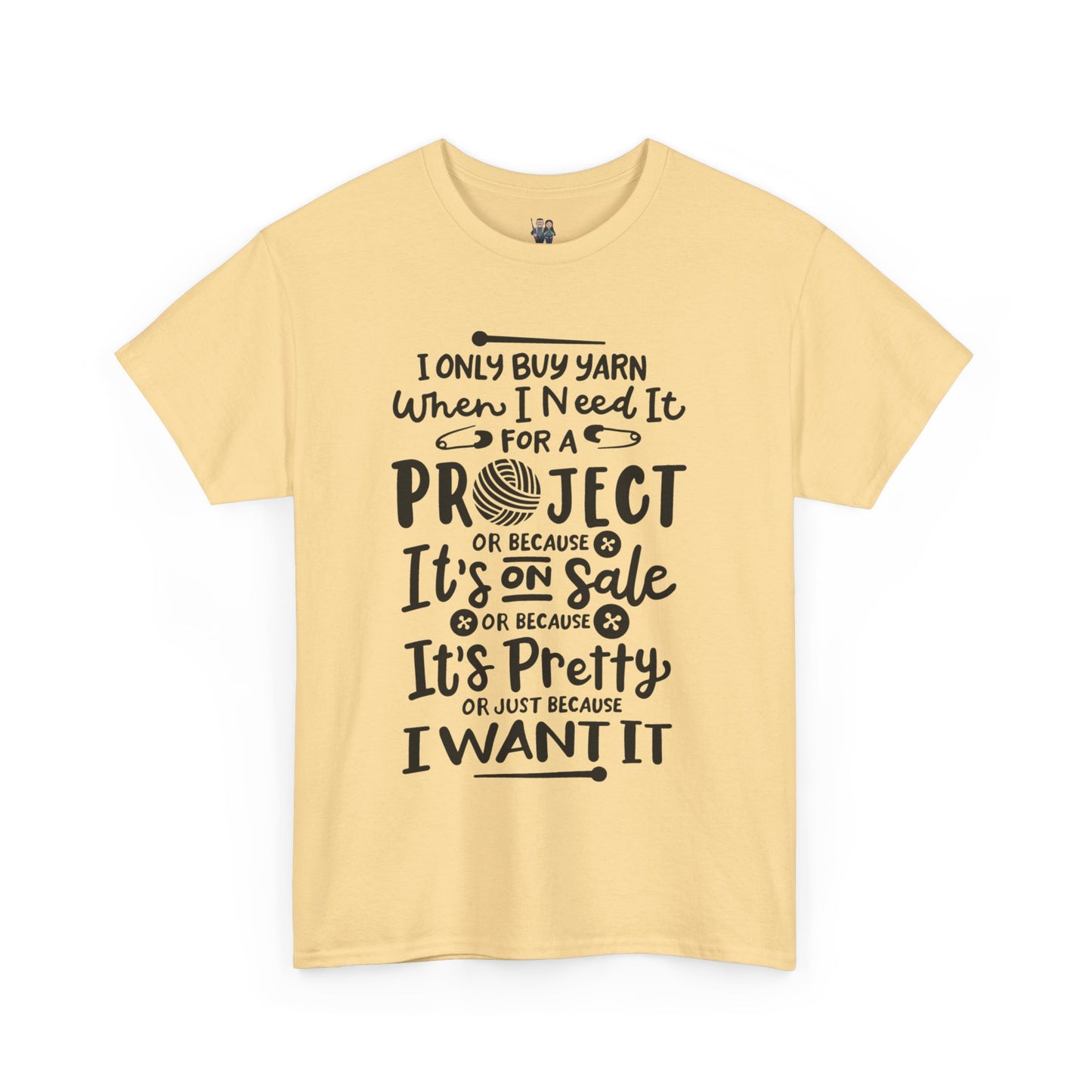 Funny Crochet Theme Unisex Heavy Cotton Tee