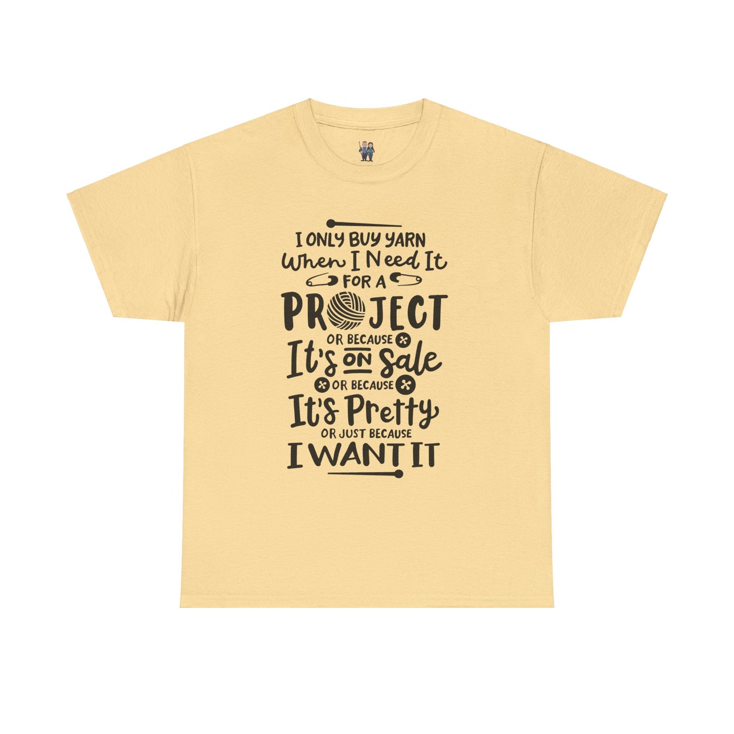 Funny Crochet Theme Unisex Heavy Cotton Tee
