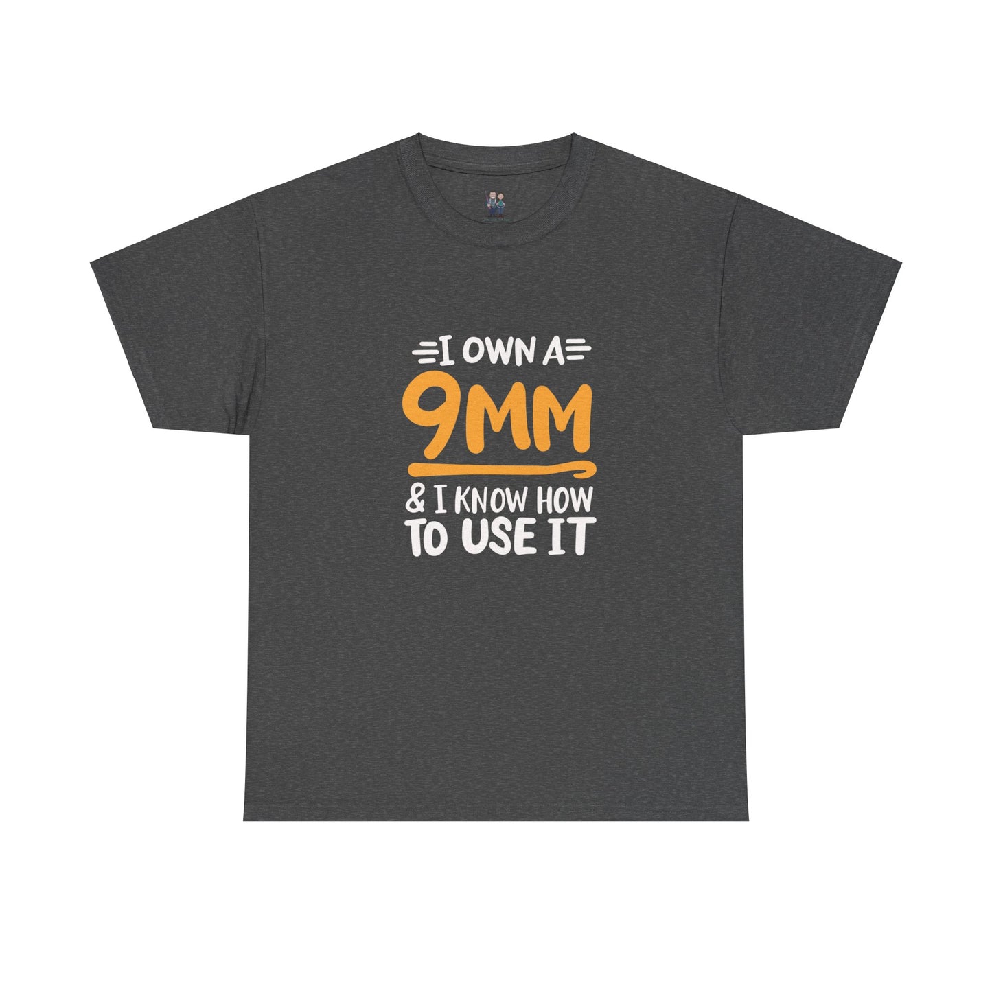 Funny Crochet Theme Unisex Heavy Cotton Tee