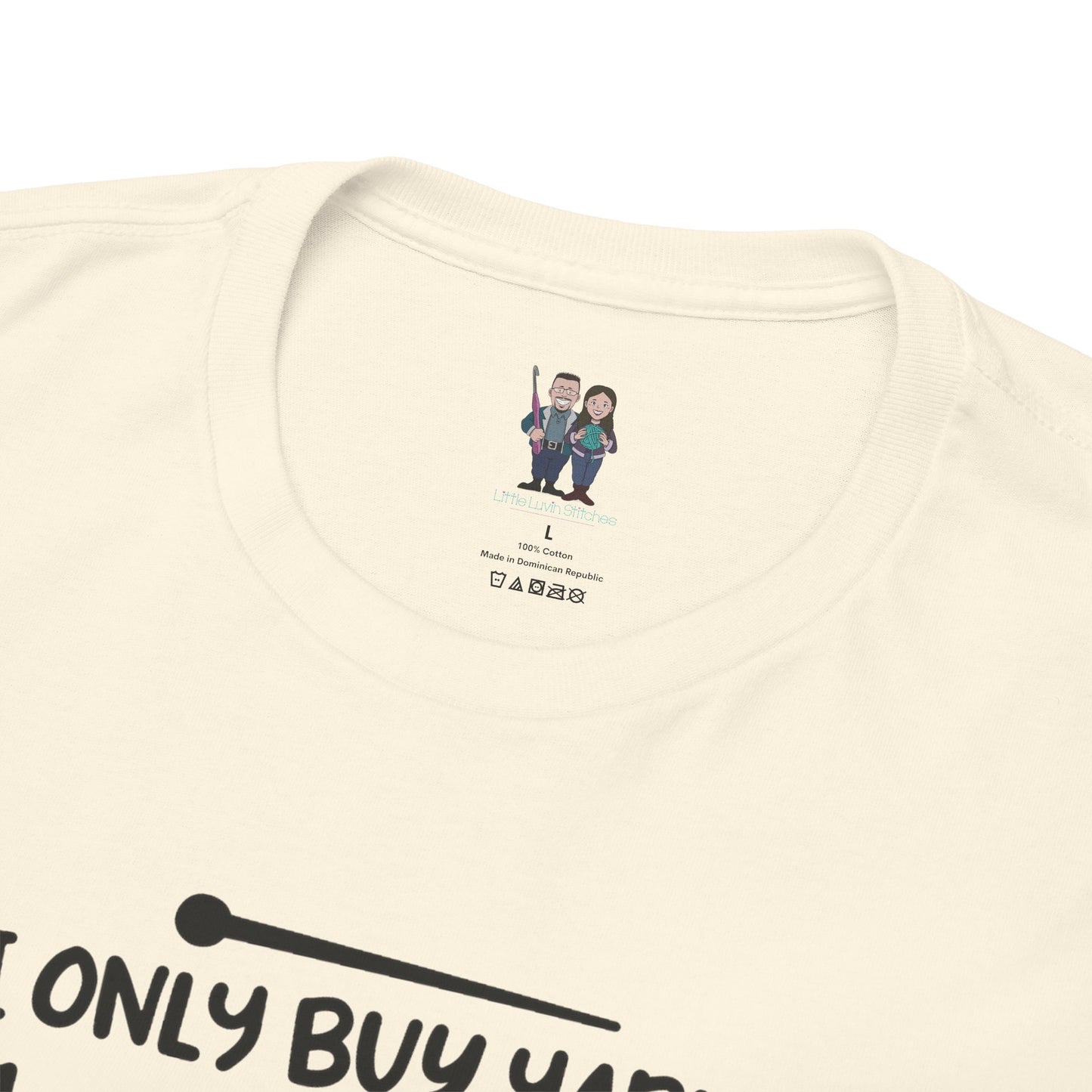 Funny Crochet Theme Unisex Heavy Cotton Tee