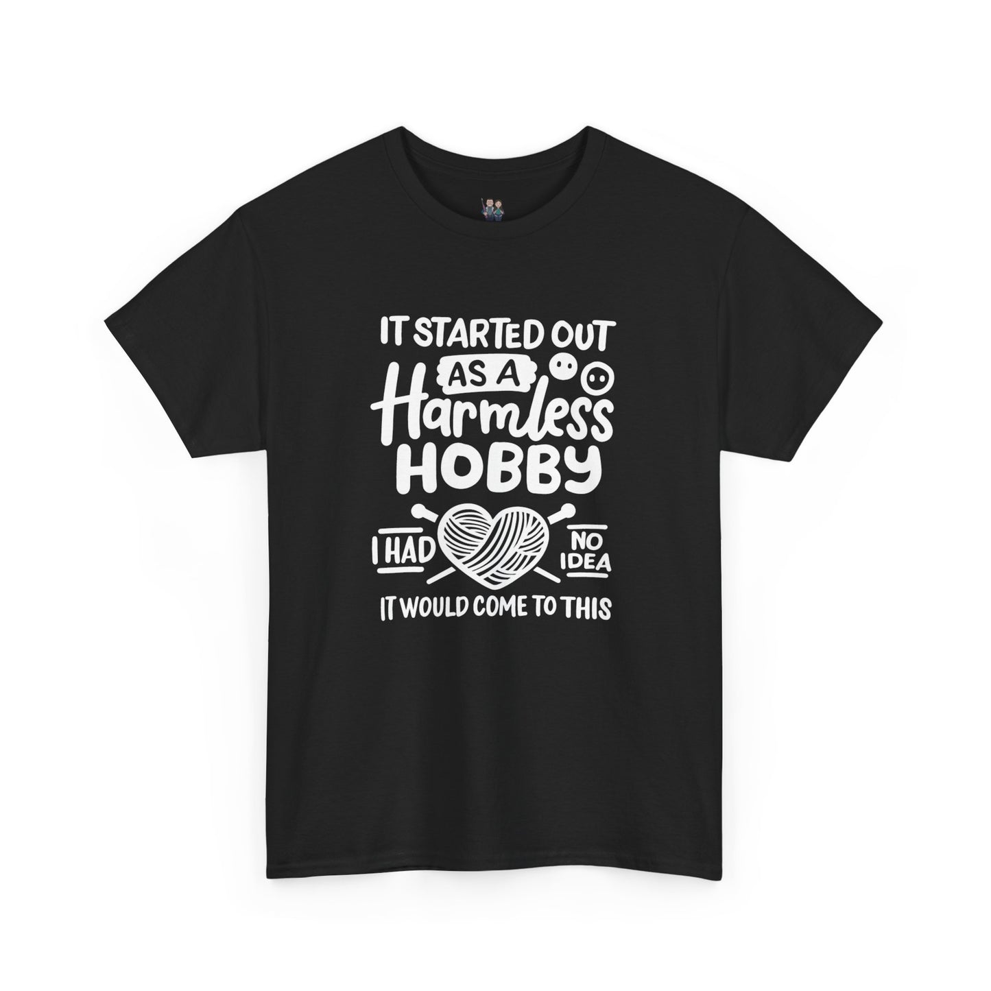 Crochet Hobby T-Shirt Unisex Heavy Cotton Tee