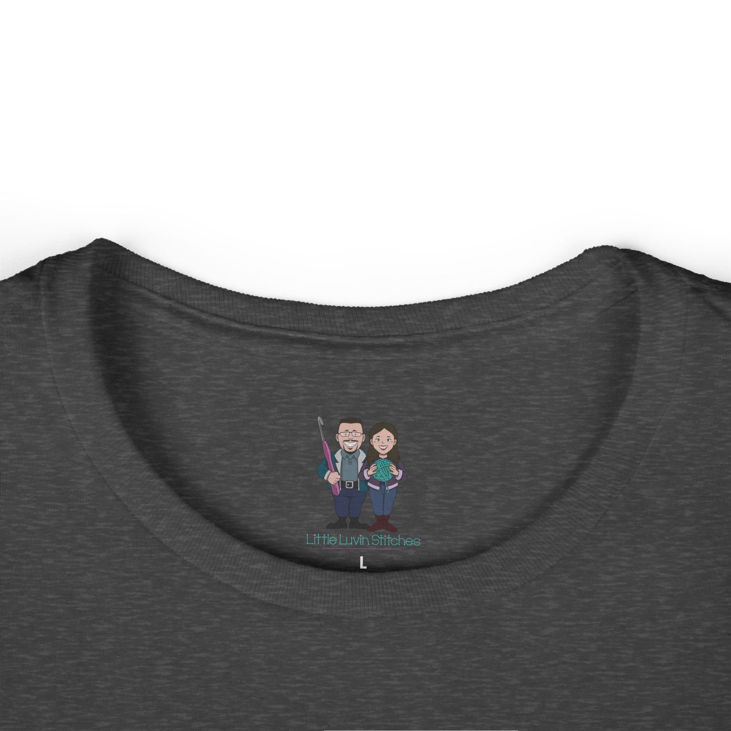 Funny Crochet Saying Women's Softstyle Tee
