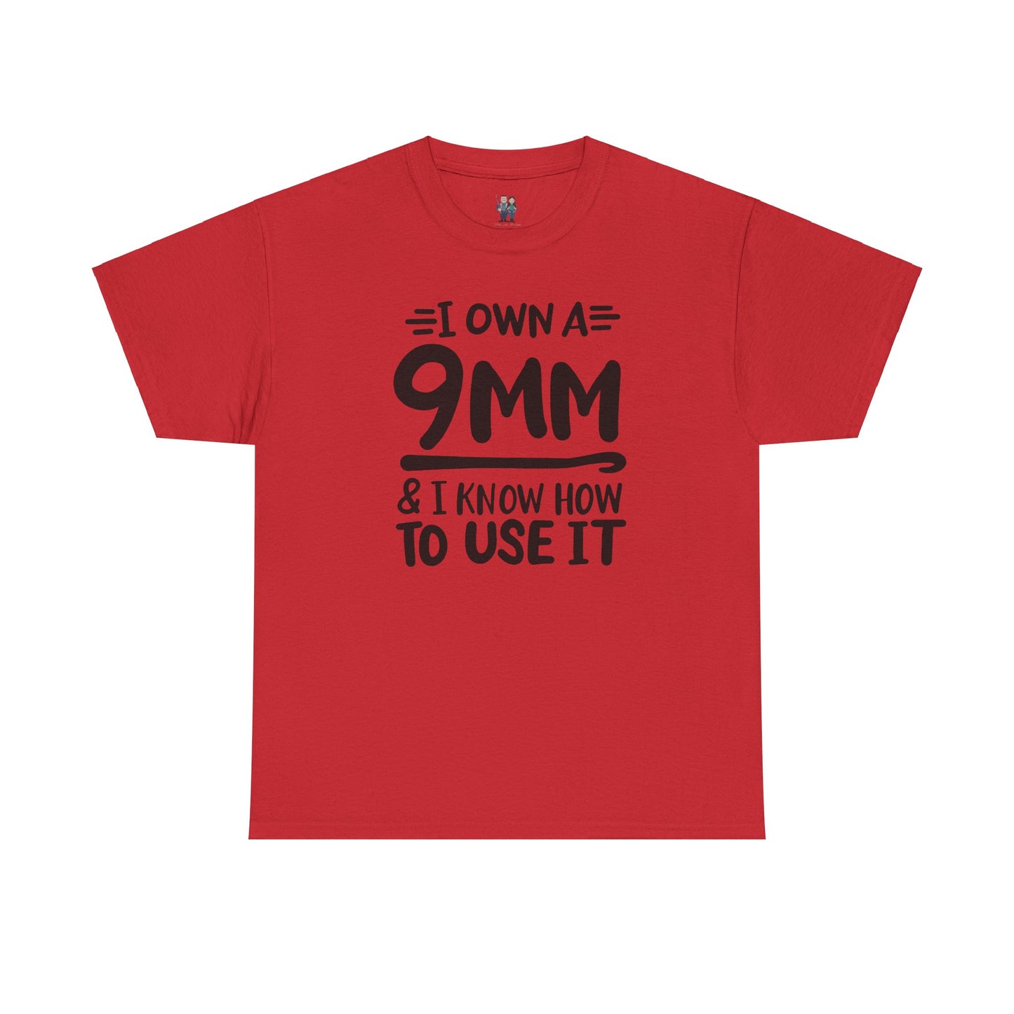 Funny Crochet Theme Unisex Heavy Cotton Tee