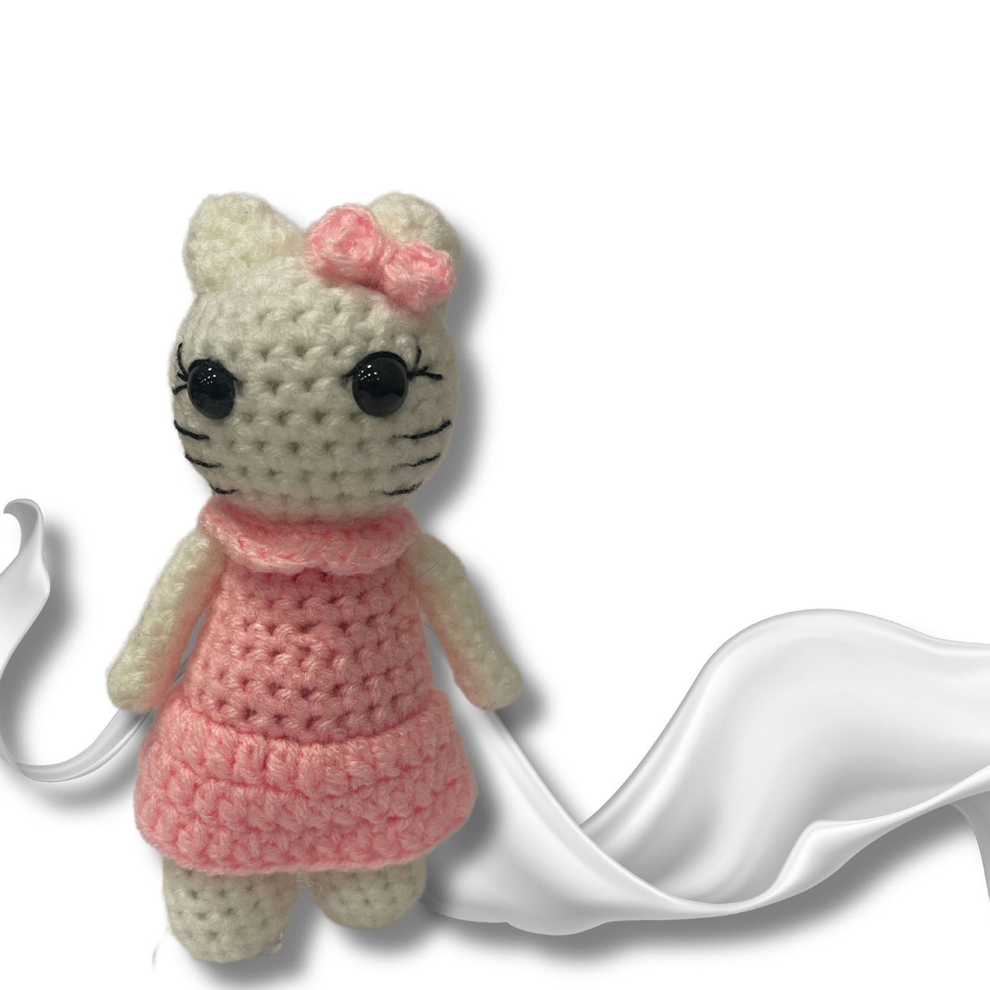 Hello Kitty Handmade Plushie, All Pink