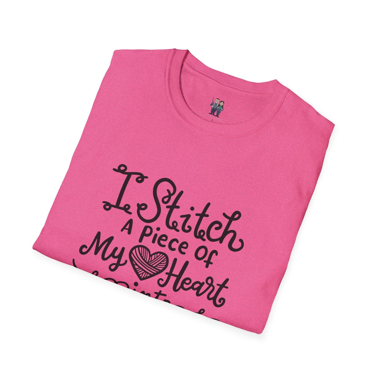 Thoughtful Crochet Saying Unisex Softstyle Tee, Gift For Crochet Lover