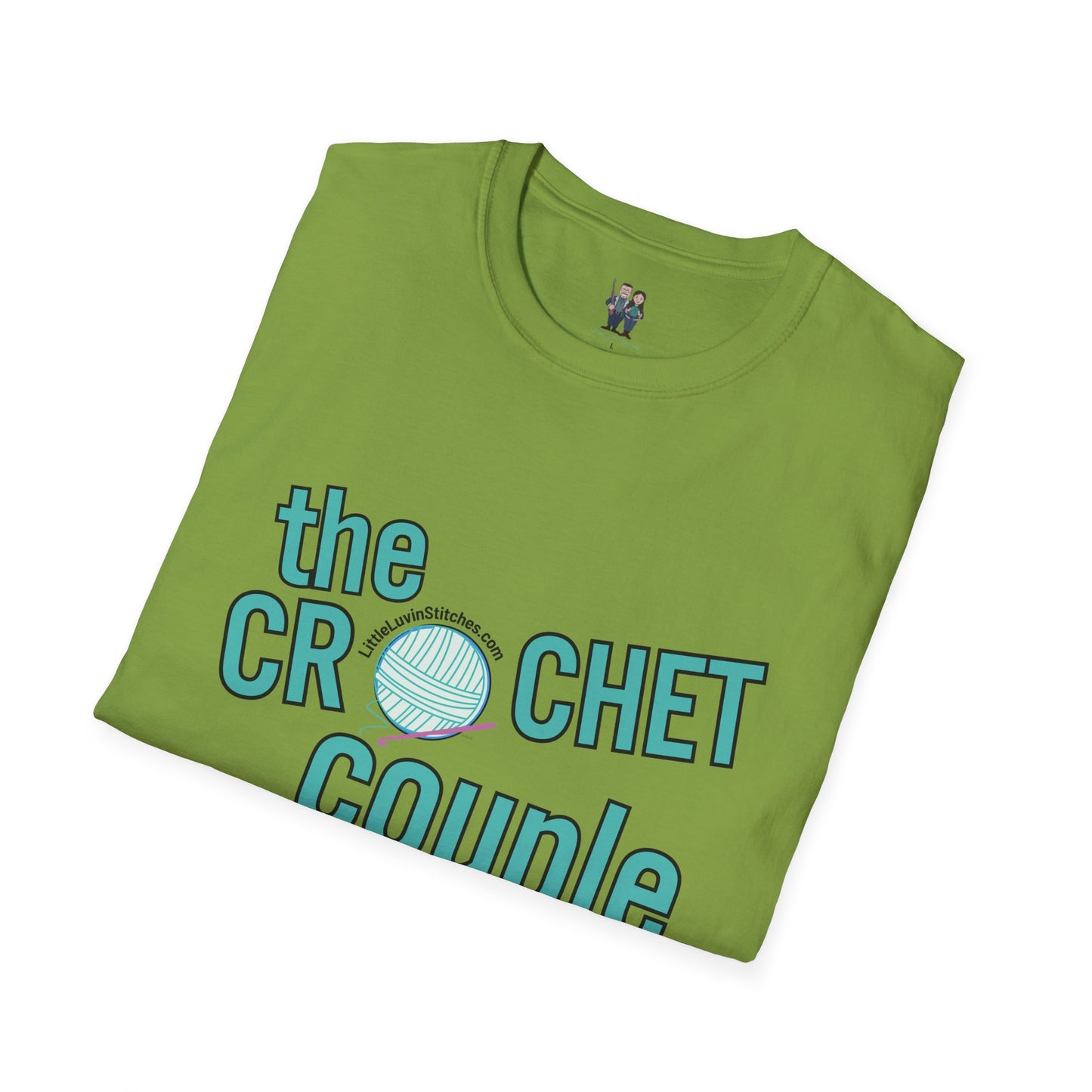 Crochet Couple Unisex Softstyle T-Shirt