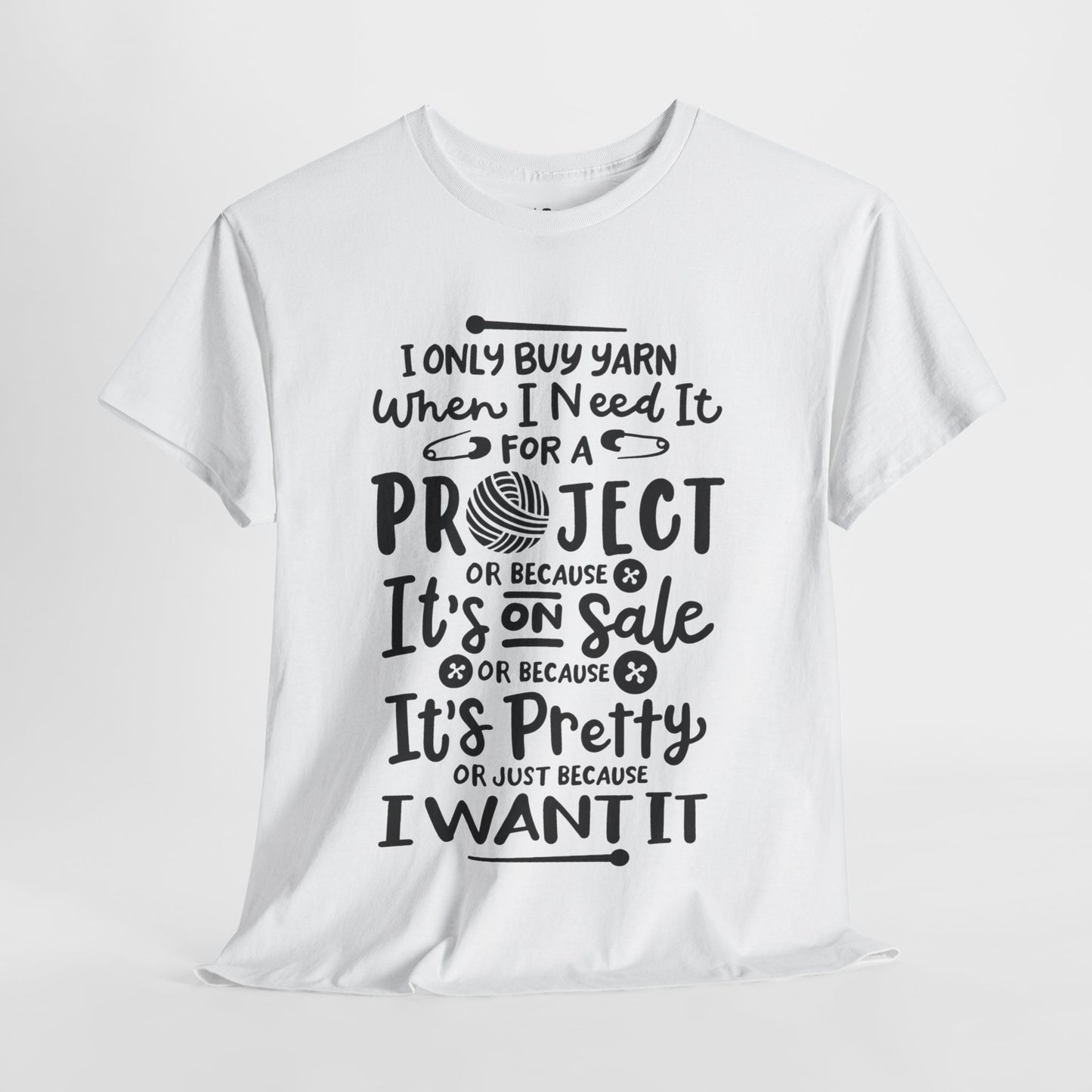 Funny Crochet Theme Unisex Heavy Cotton Tee