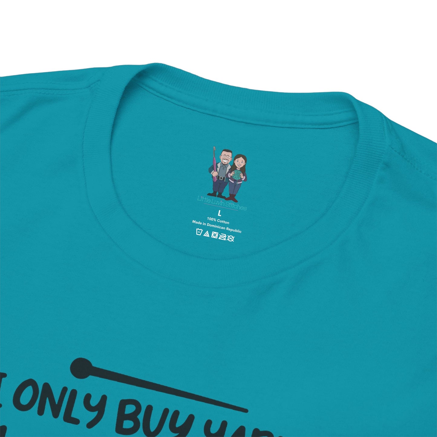 Funny Crochet Theme Unisex Heavy Cotton Tee