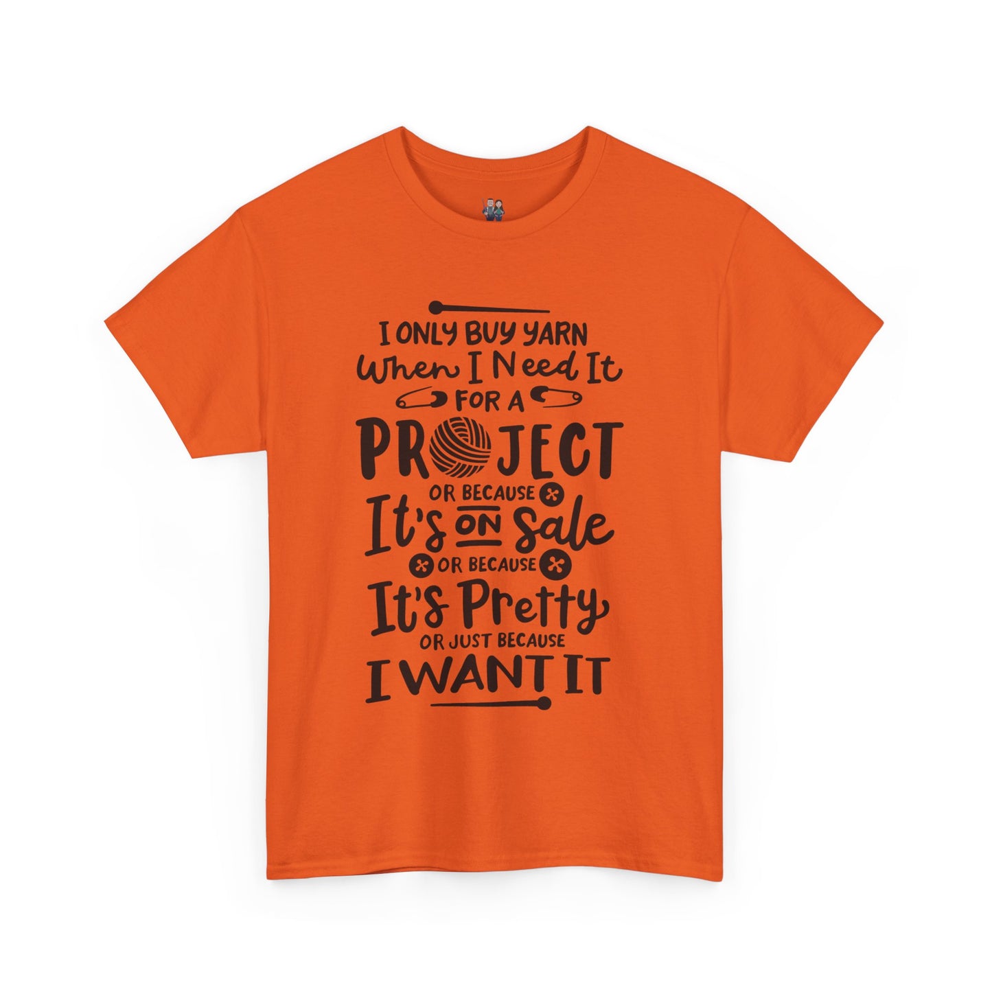 Funny Crochet Theme Unisex Heavy Cotton Tee