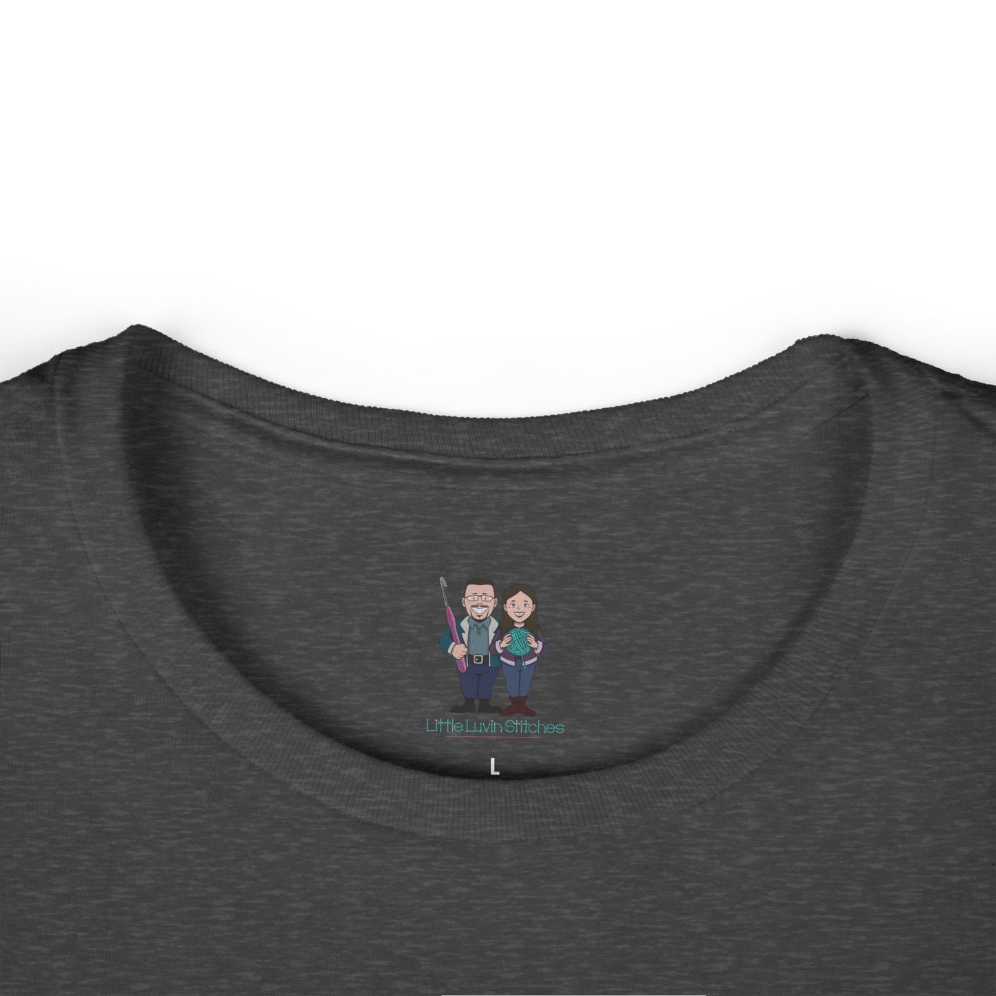 Cute Crochet Lover T-shirt, Women's Softstyle Tee