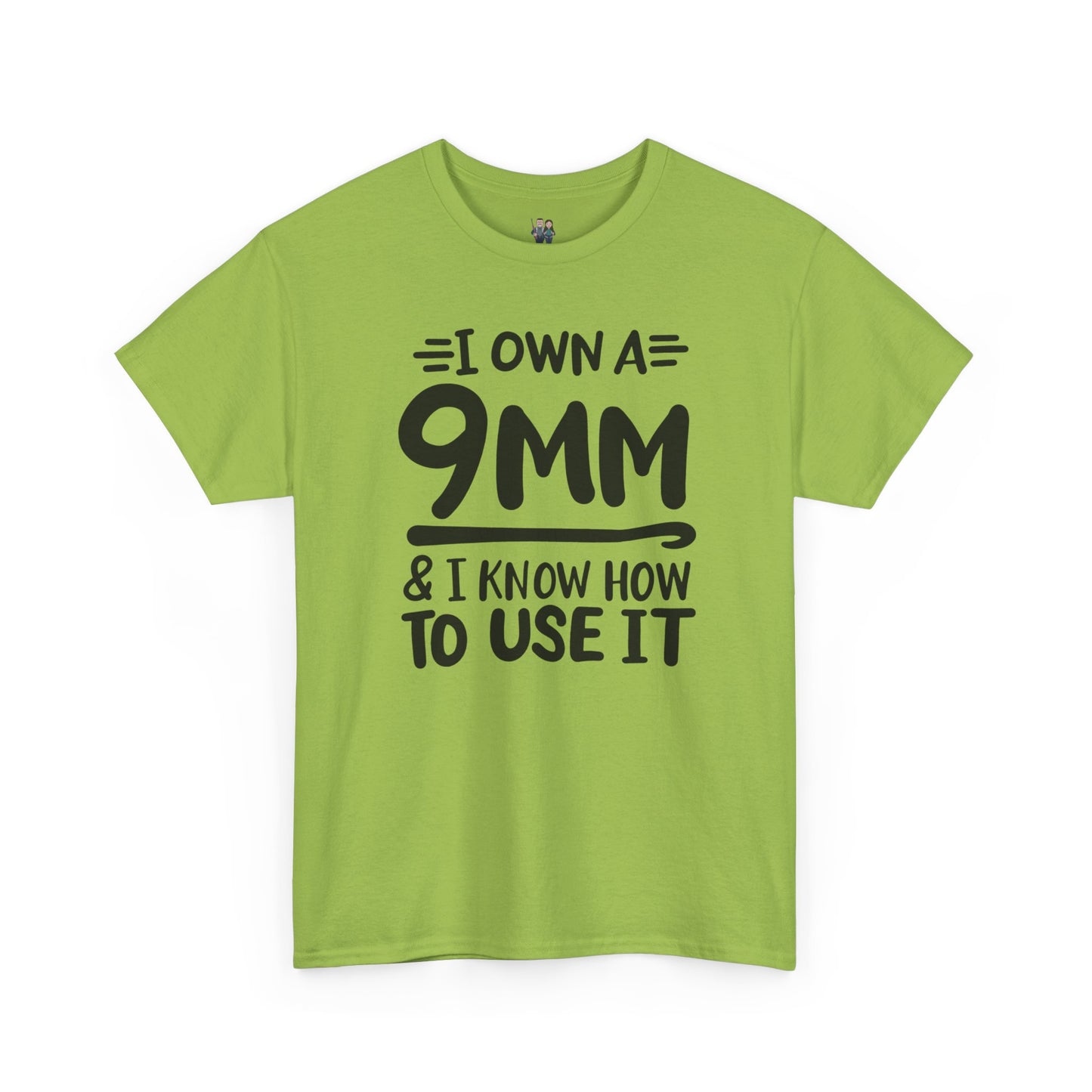 Funny Crochet Theme Unisex Heavy Cotton Tee