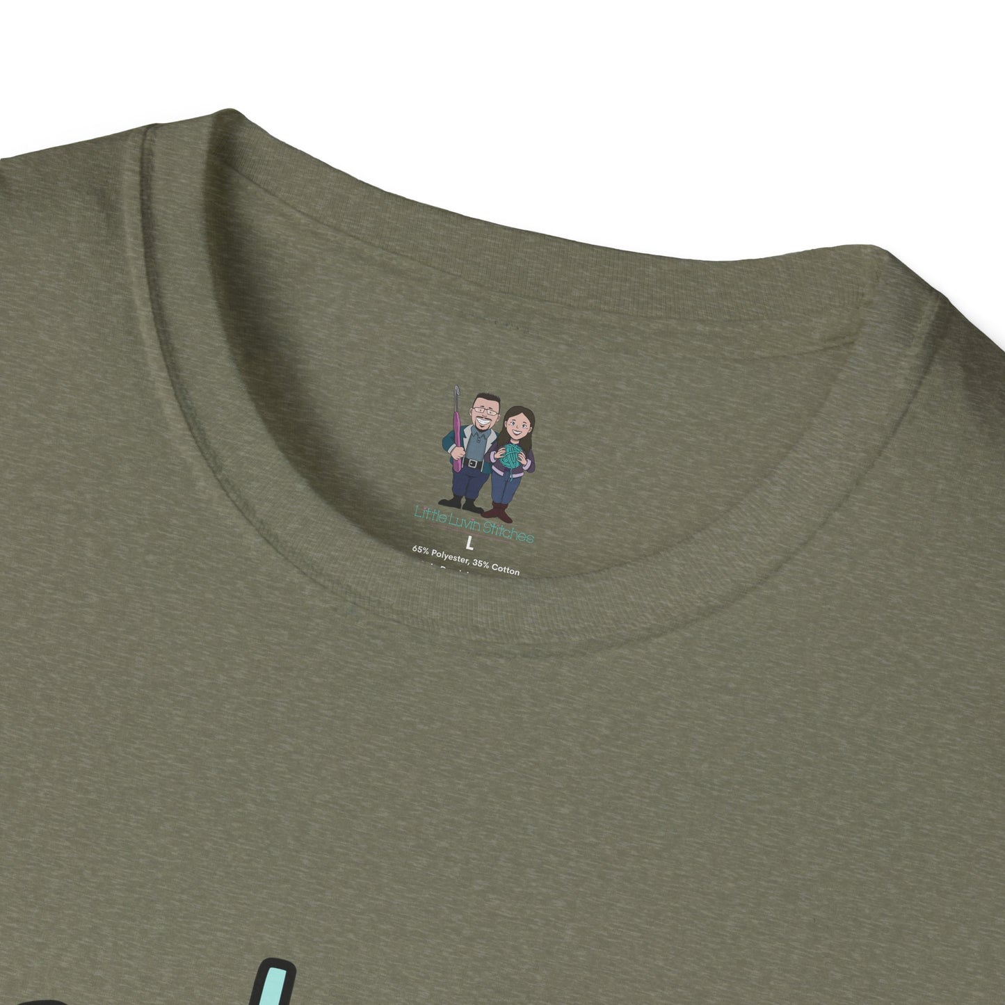 Sashay Crochet, Unisex Softstyle T-Shirt, Comfortable and Extra Soft