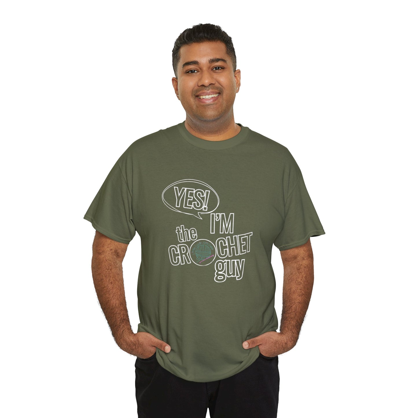 I'm The Crochet Guy Unisex Heavy Cotton Tee
