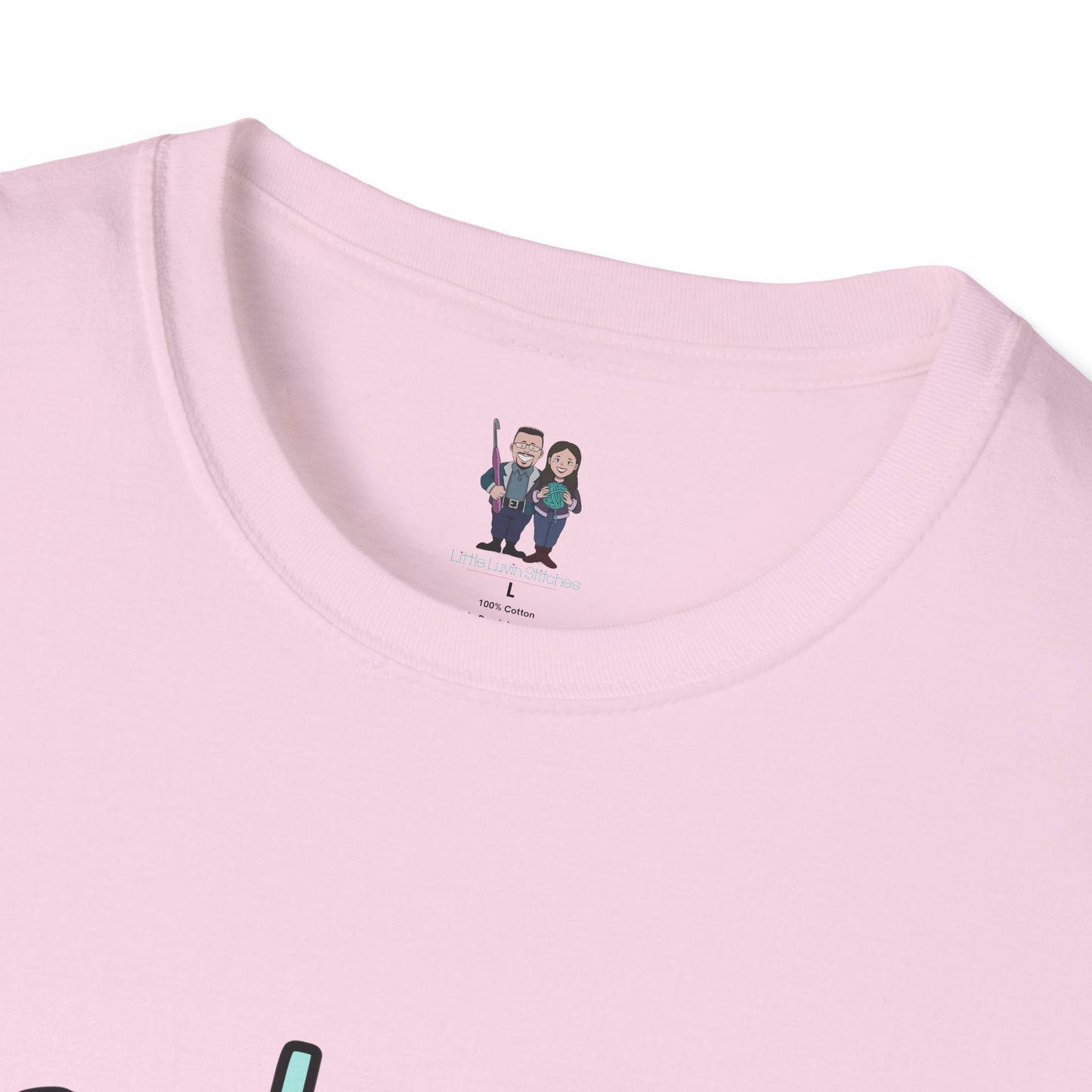 Sashay Crochet, Unisex Softstyle T-Shirt, Comfortable and Extra Soft