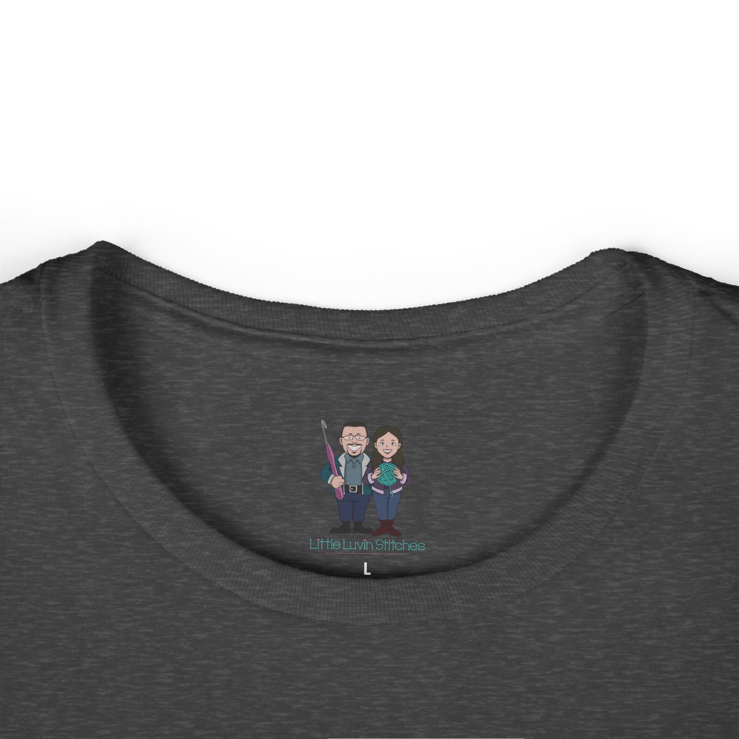 Crochet Nerd, Funny Saying Women's Softstyle Tee