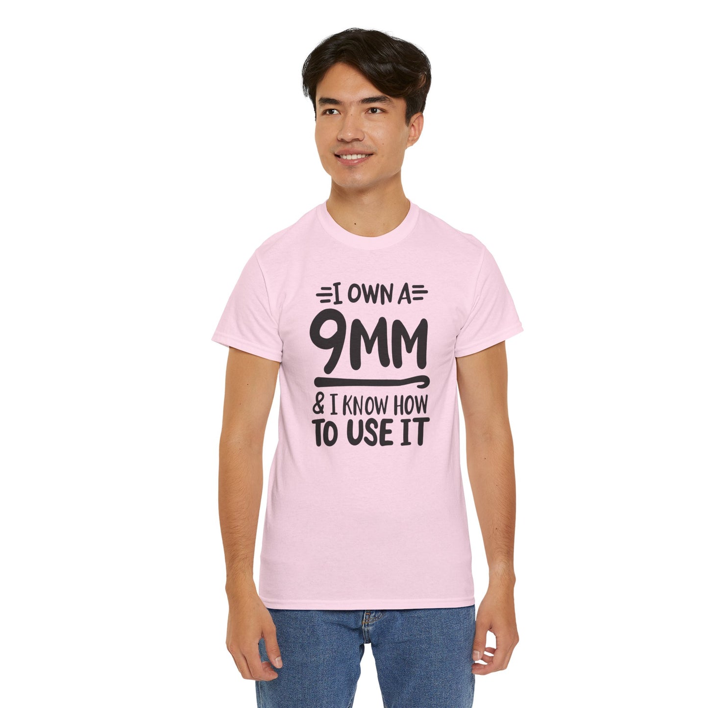 Funny Crochet Theme Unisex Heavy Cotton Tee