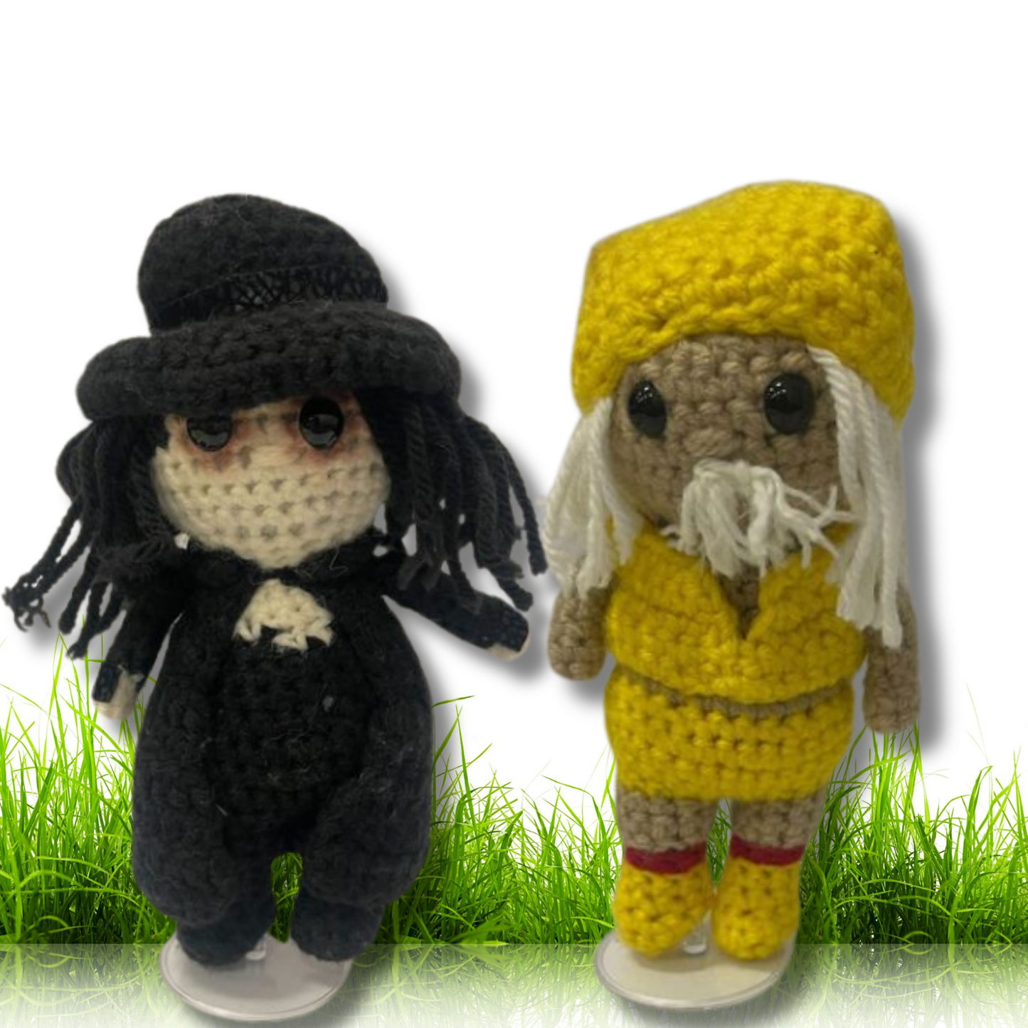 Wrestling Collection, 2 Character Set Handmade Plushies Set