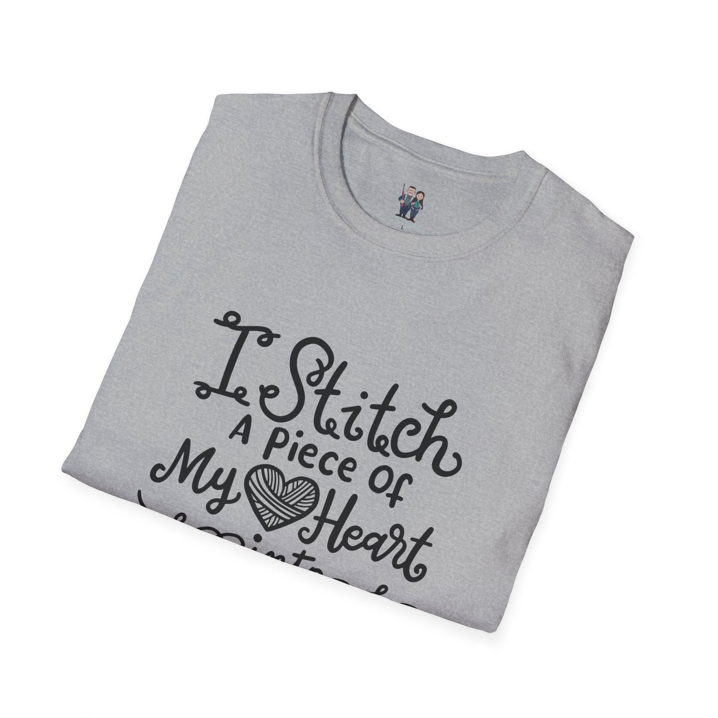 Thoughtful Crochet Saying Unisex Softstyle Tee, Gift For Crochet Lover