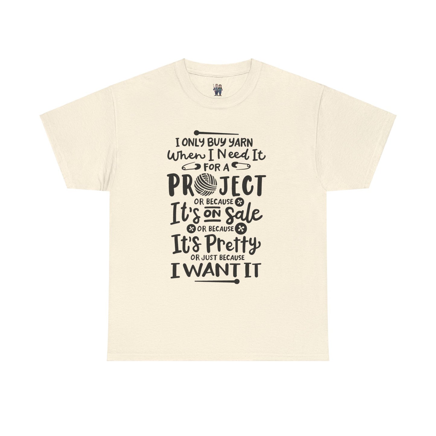 Funny Crochet Theme Unisex Heavy Cotton Tee