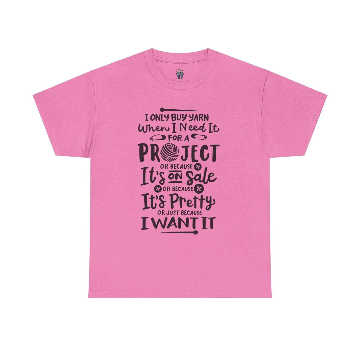 Funny Crochet Theme Unisex Heavy Cotton Tee