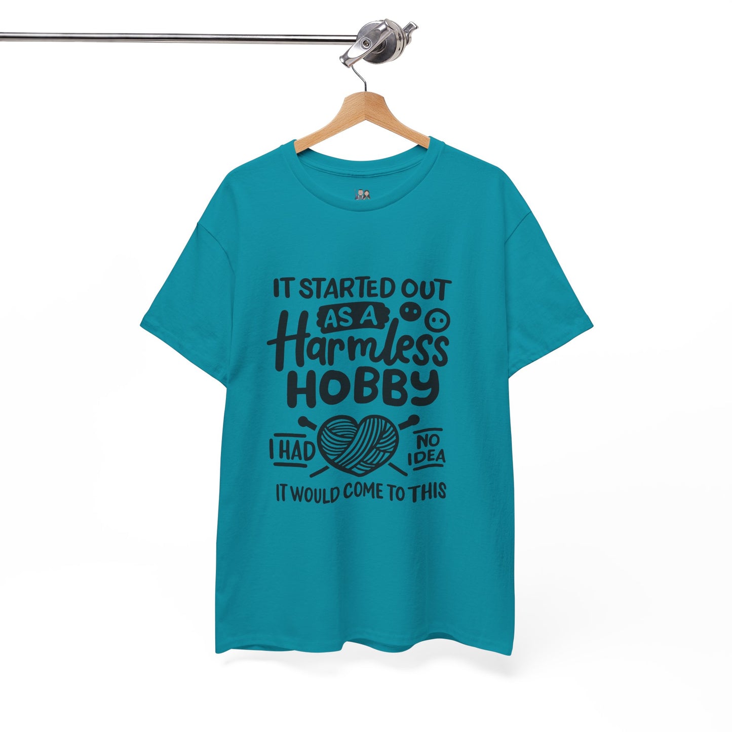 Crochet Hobby T-Shirt Unisex Heavy Cotton Tee