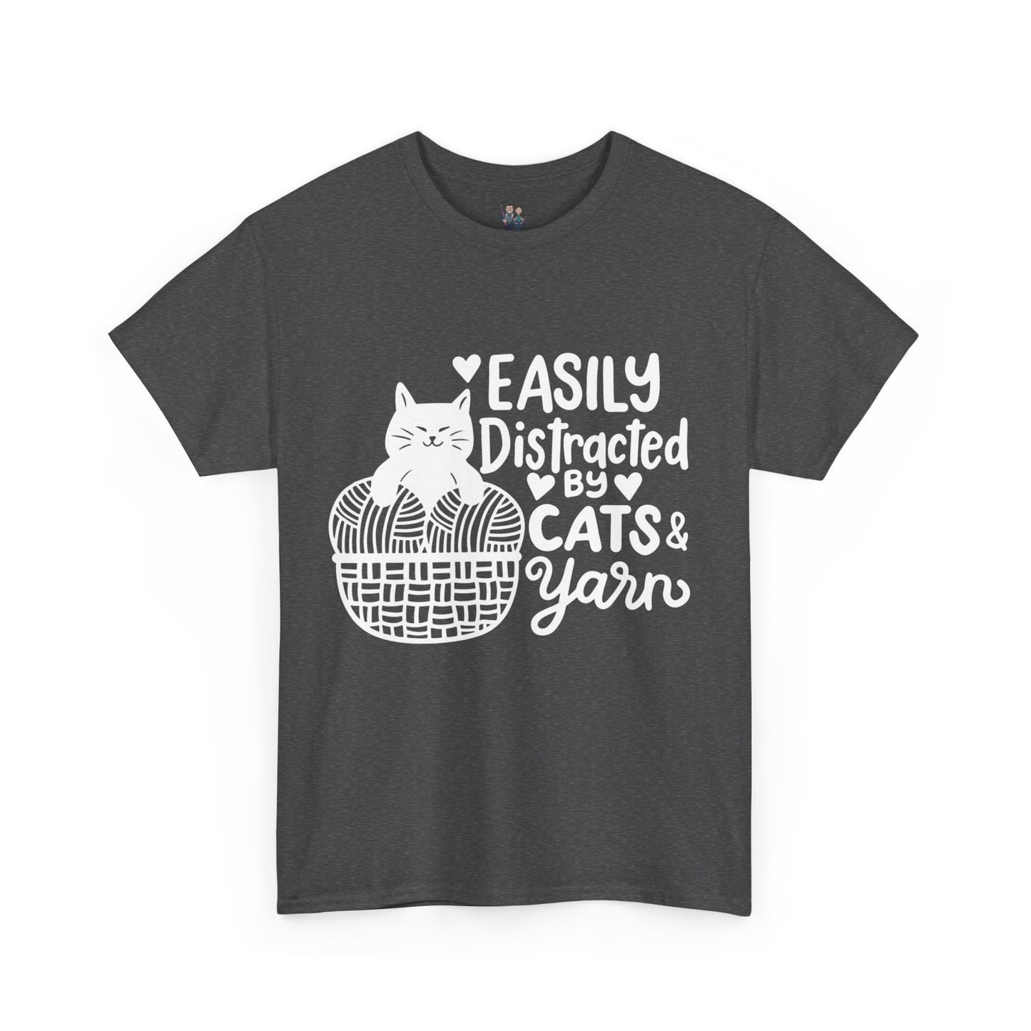 Crochet Humor Unisex Heavy Cotton Tee