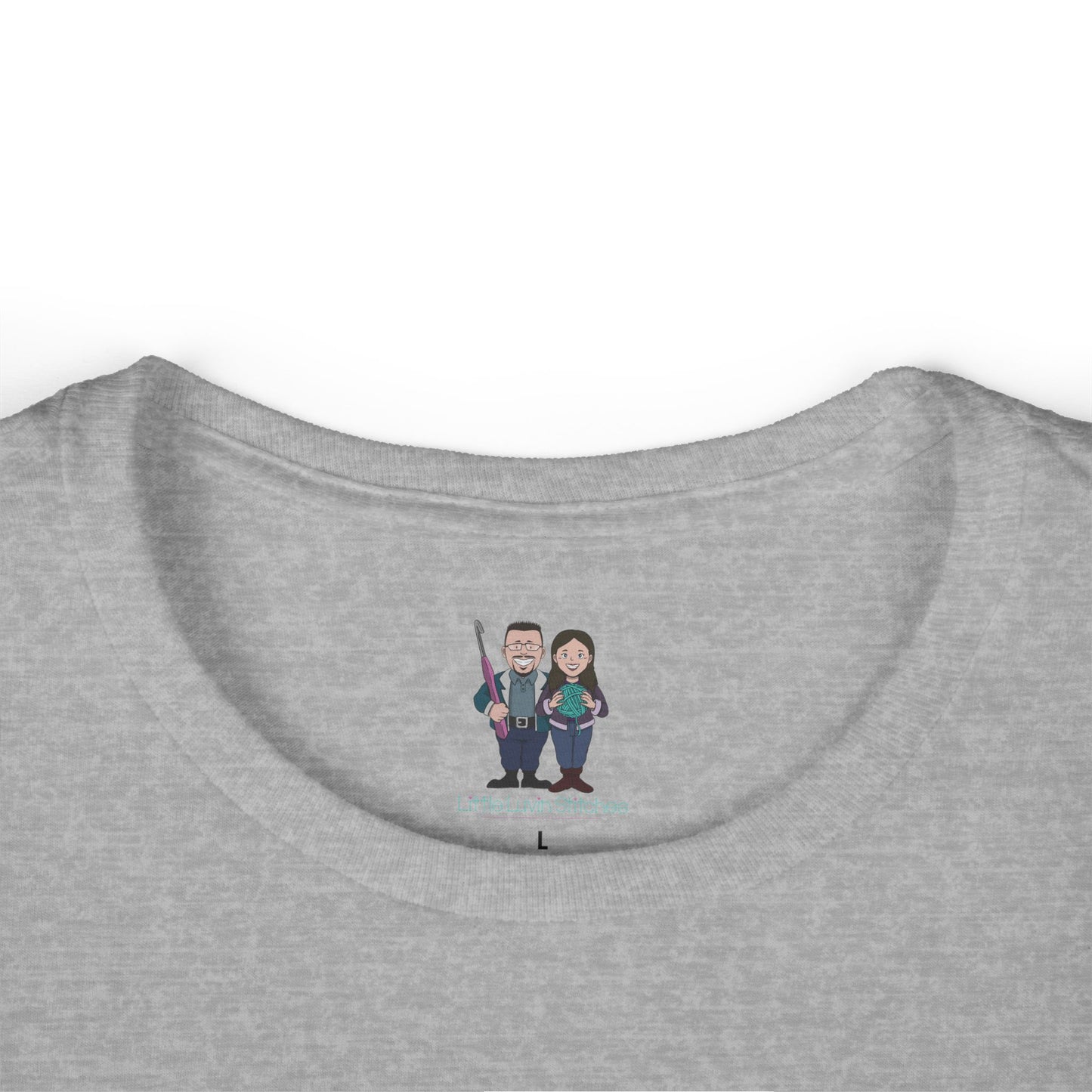 Crochet Nerd, Funny Saying Women's Softstyle Tee