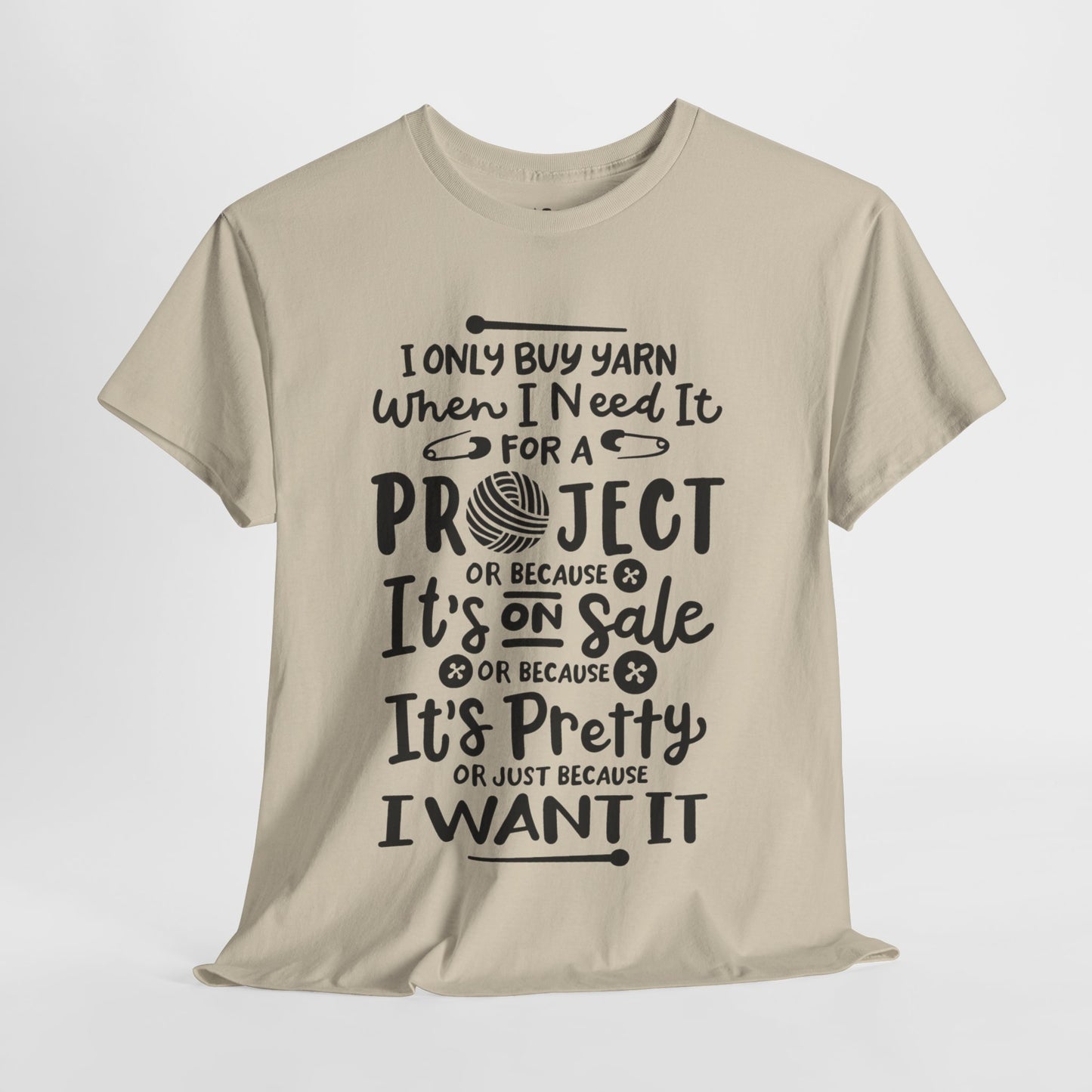 Funny Crochet Theme Unisex Heavy Cotton Tee