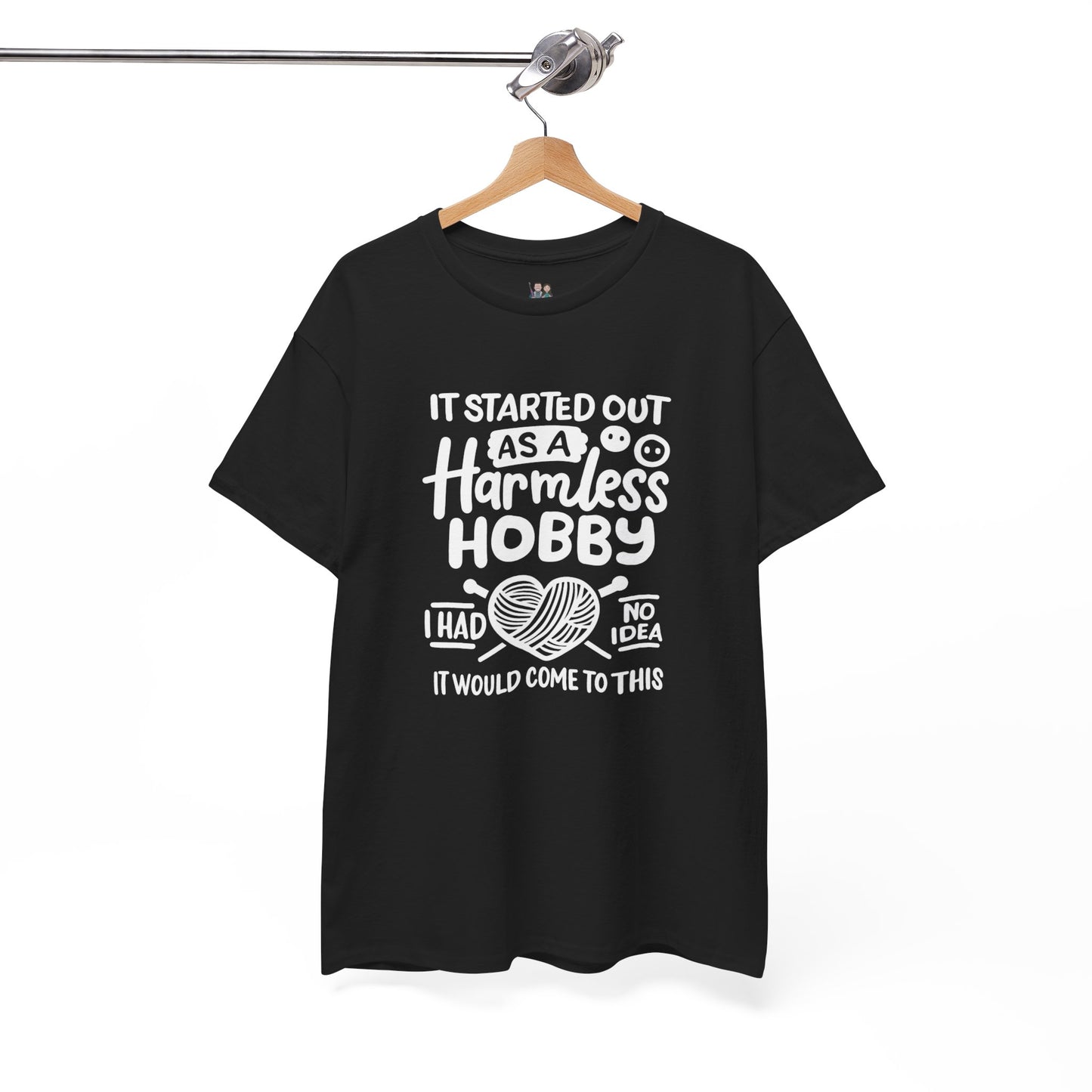 Crochet Hobby T-Shirt Unisex Heavy Cotton Tee