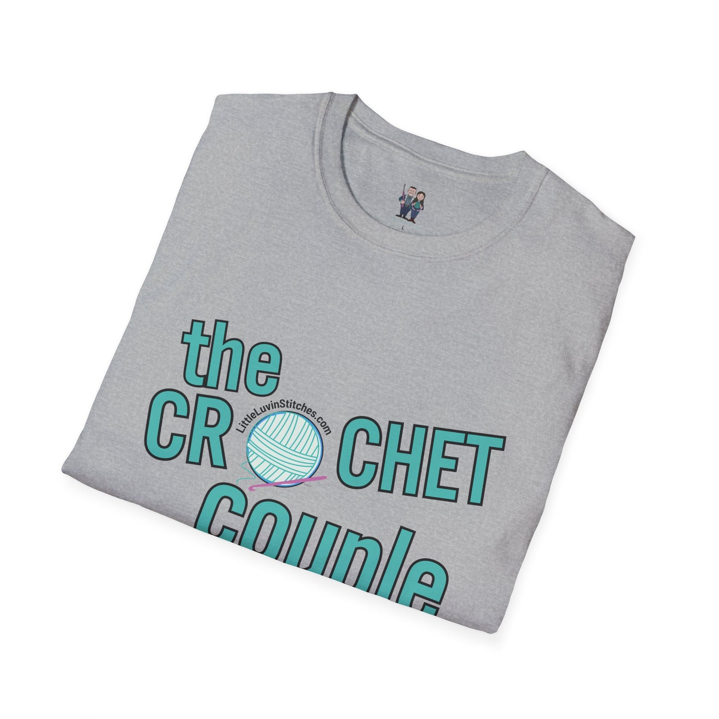 Crochet Couple Unisex Softstyle T-Shirt