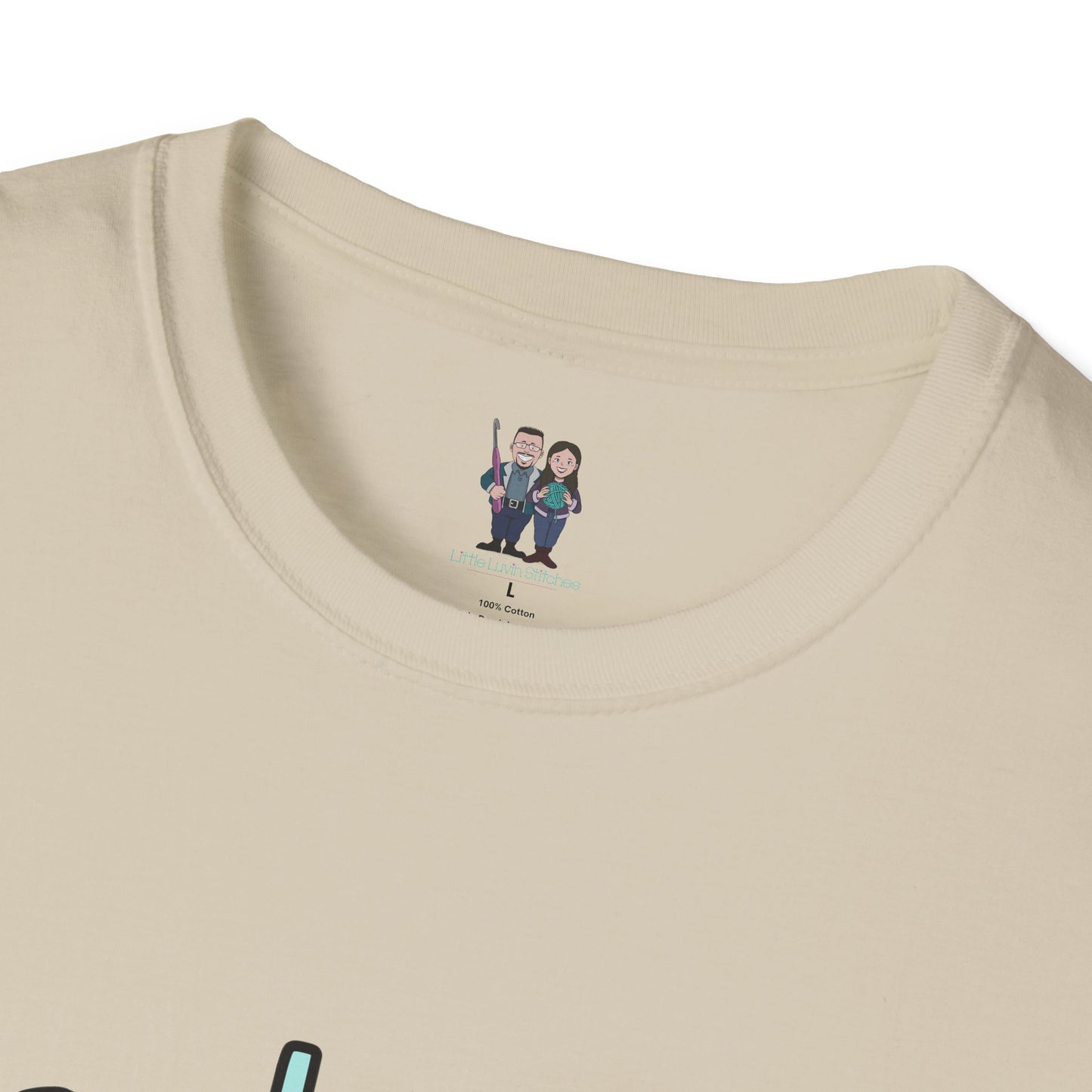 Sashay Crochet, Unisex Softstyle T-Shirt, Comfortable and Extra Soft