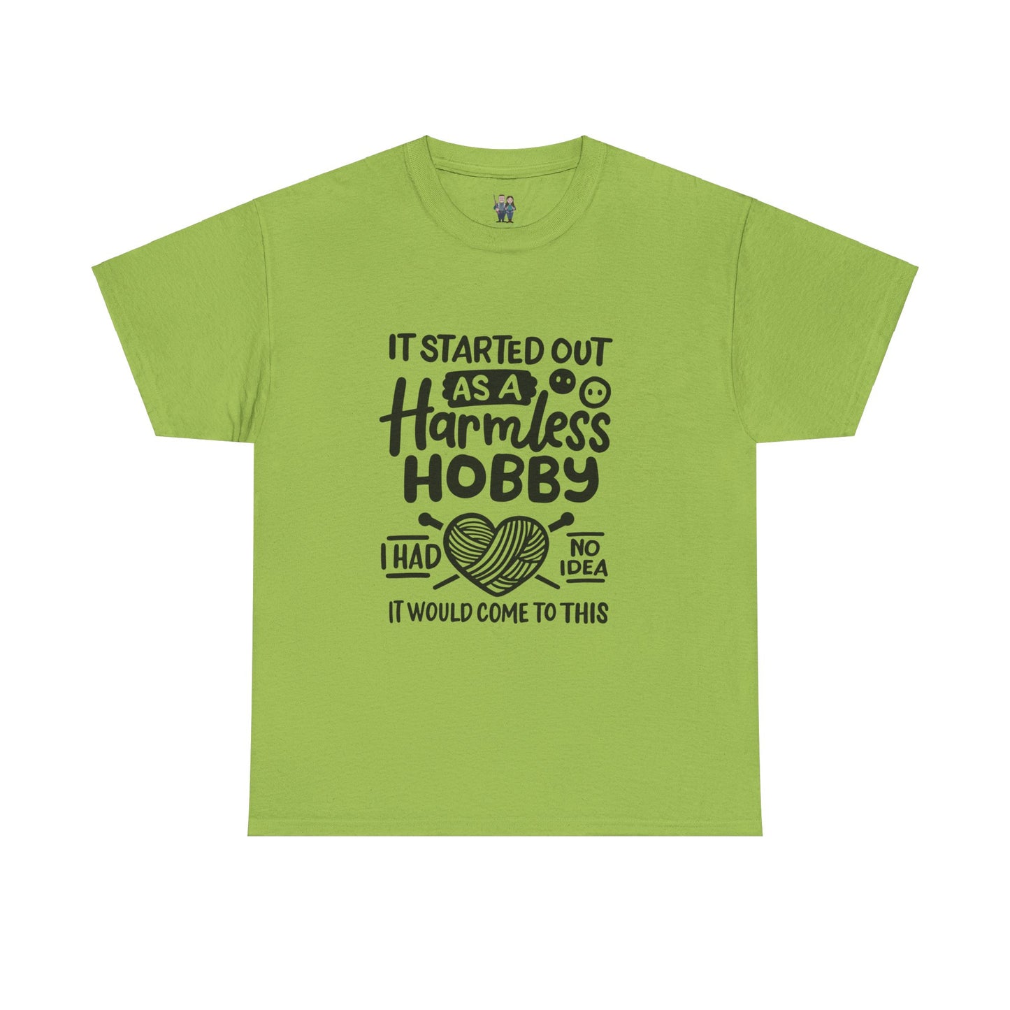 Crochet Hobby T-Shirt Unisex Heavy Cotton Tee