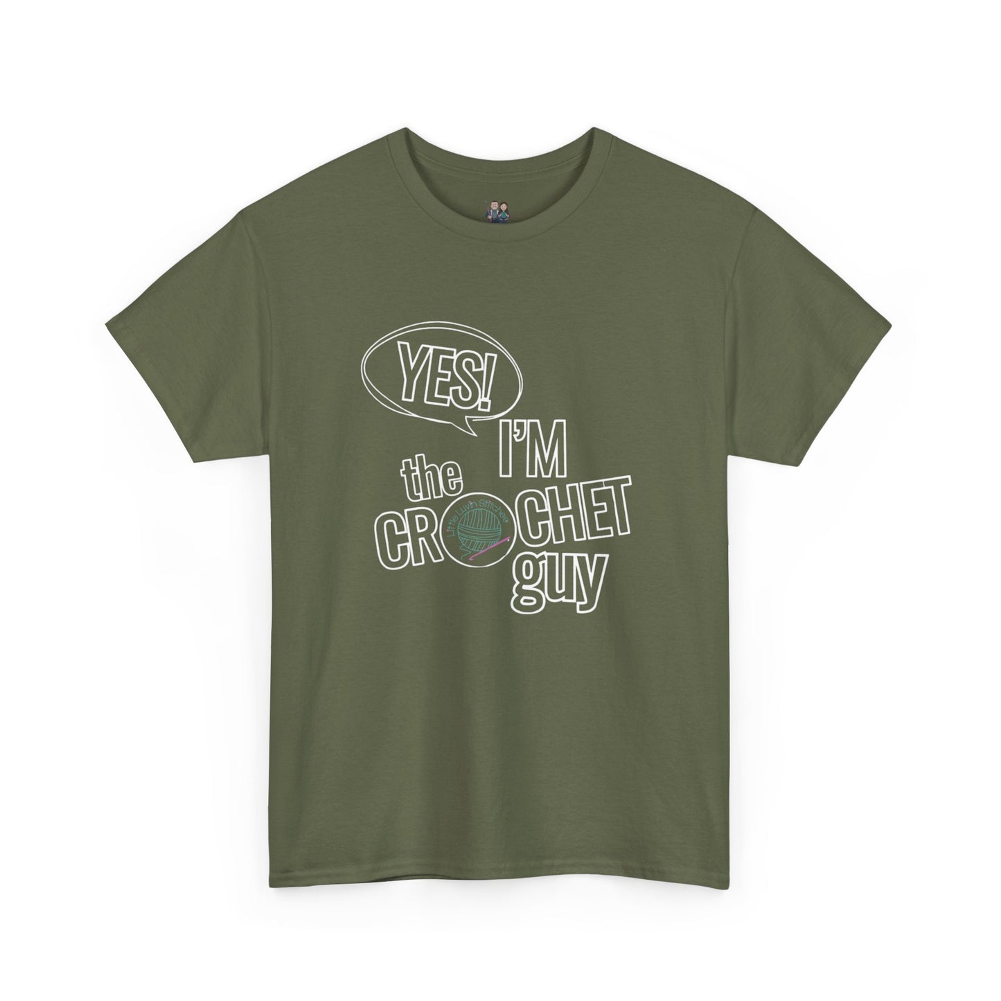 I'm The Crochet Guy Unisex Heavy Cotton Tee