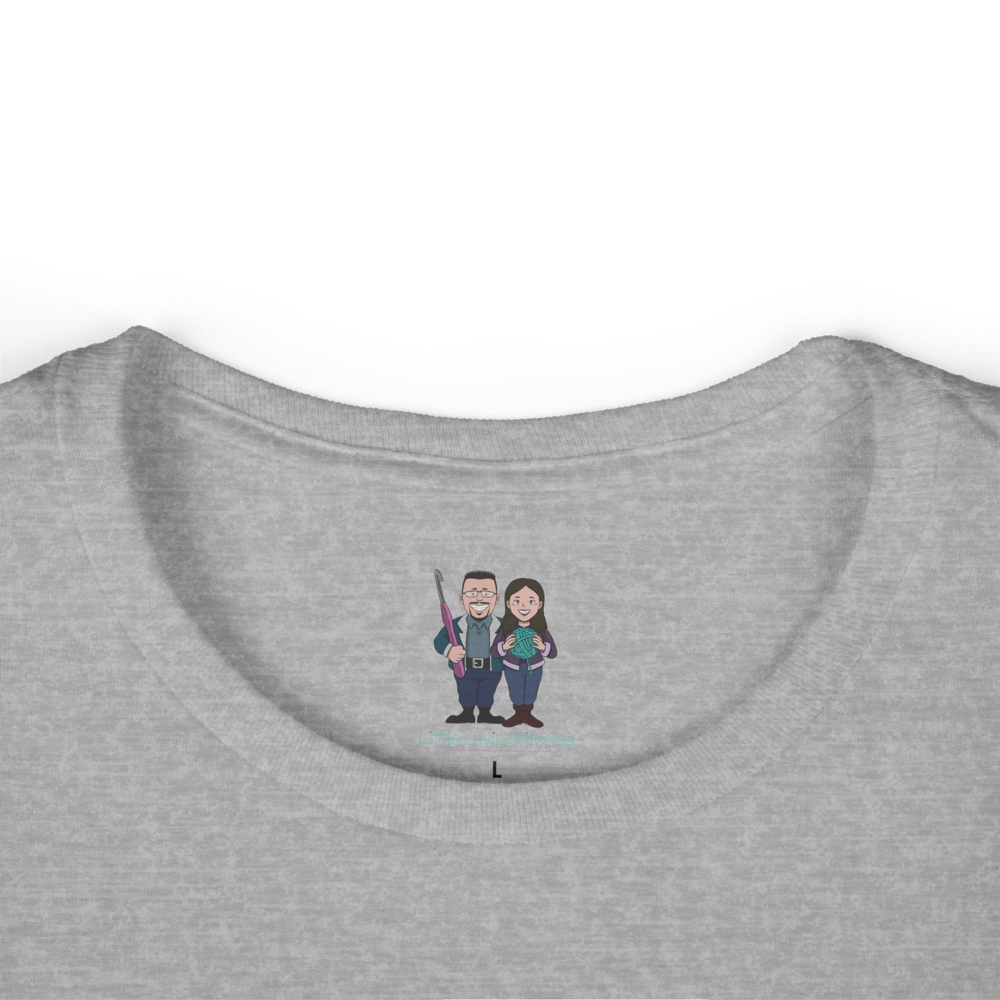Funny Crochet Saying Women's Softstyle Tee