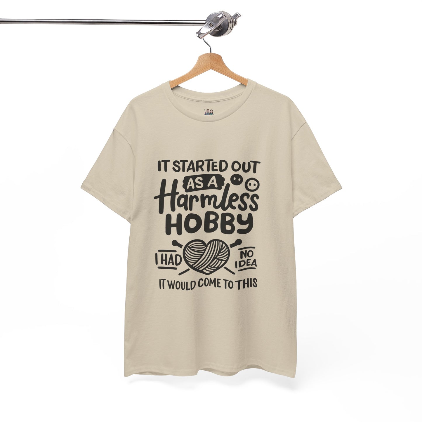 Crochet Hobby T-Shirt Unisex Heavy Cotton Tee