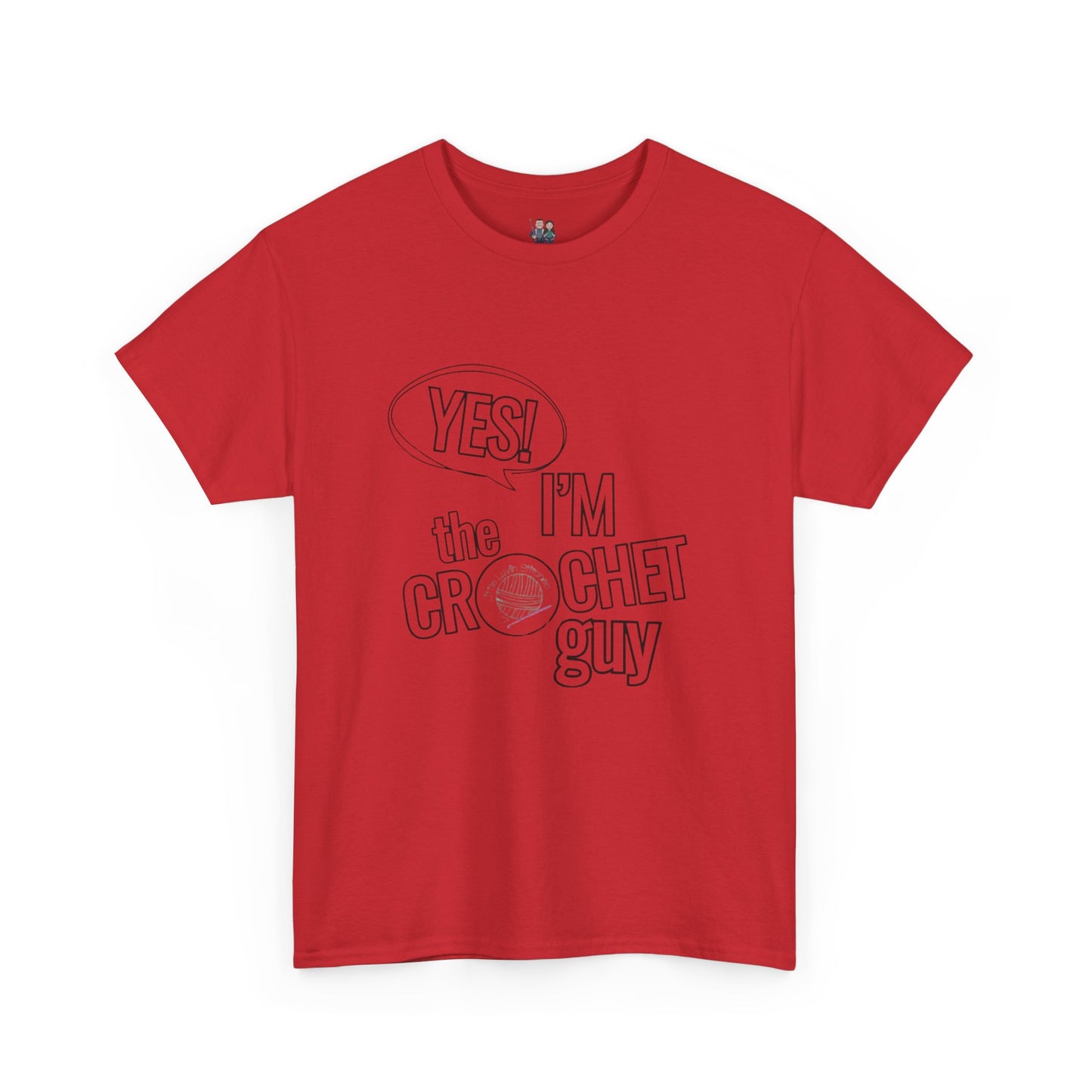 I'm The Crochet Guy Unisex Heavy Cotton Tee