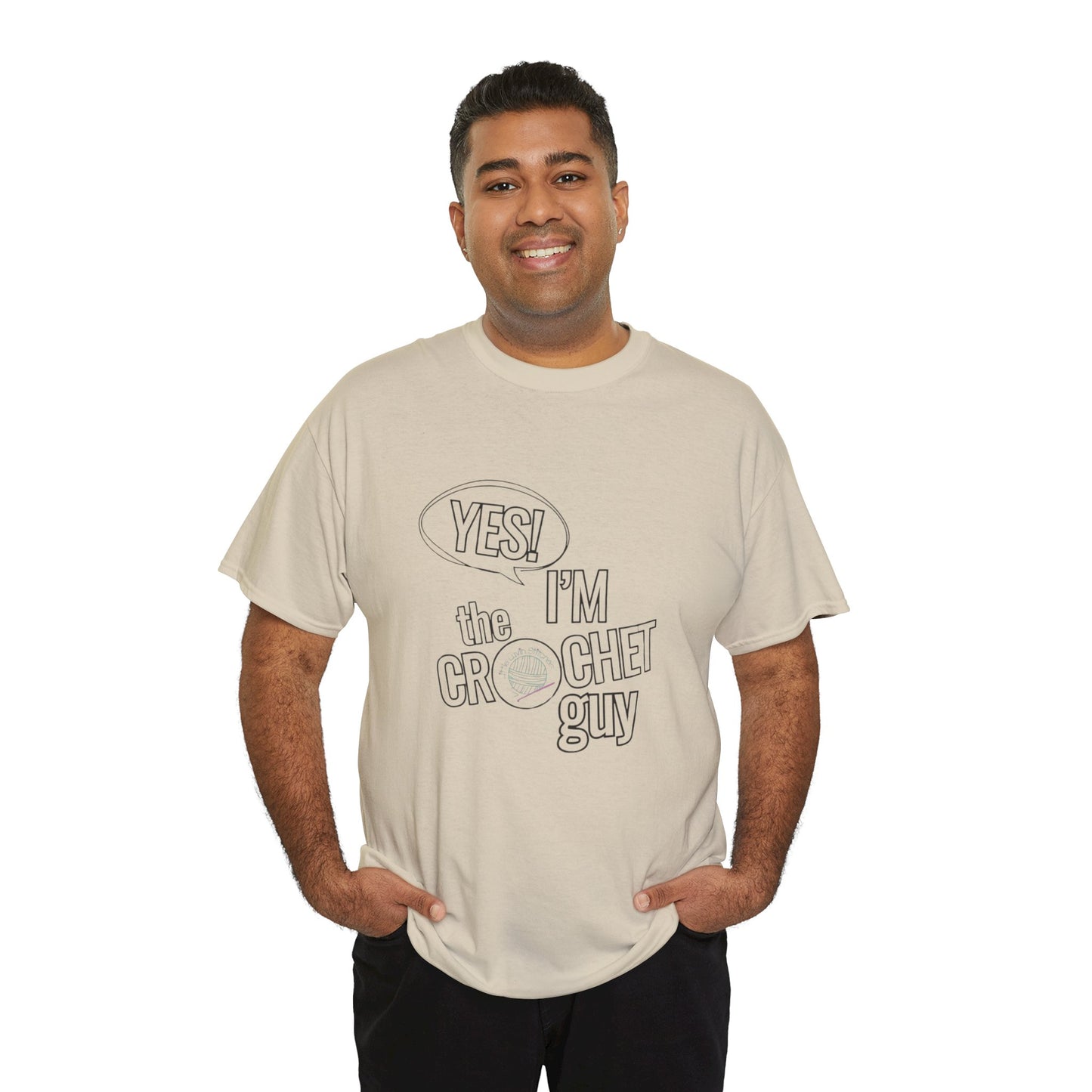 I'm The Crochet Guy Unisex Heavy Cotton Tee