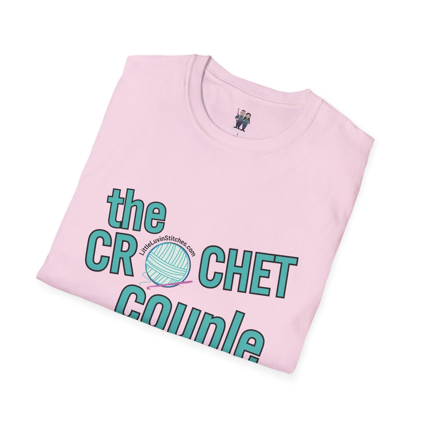 Crochet Couple Unisex Softstyle T-Shirt