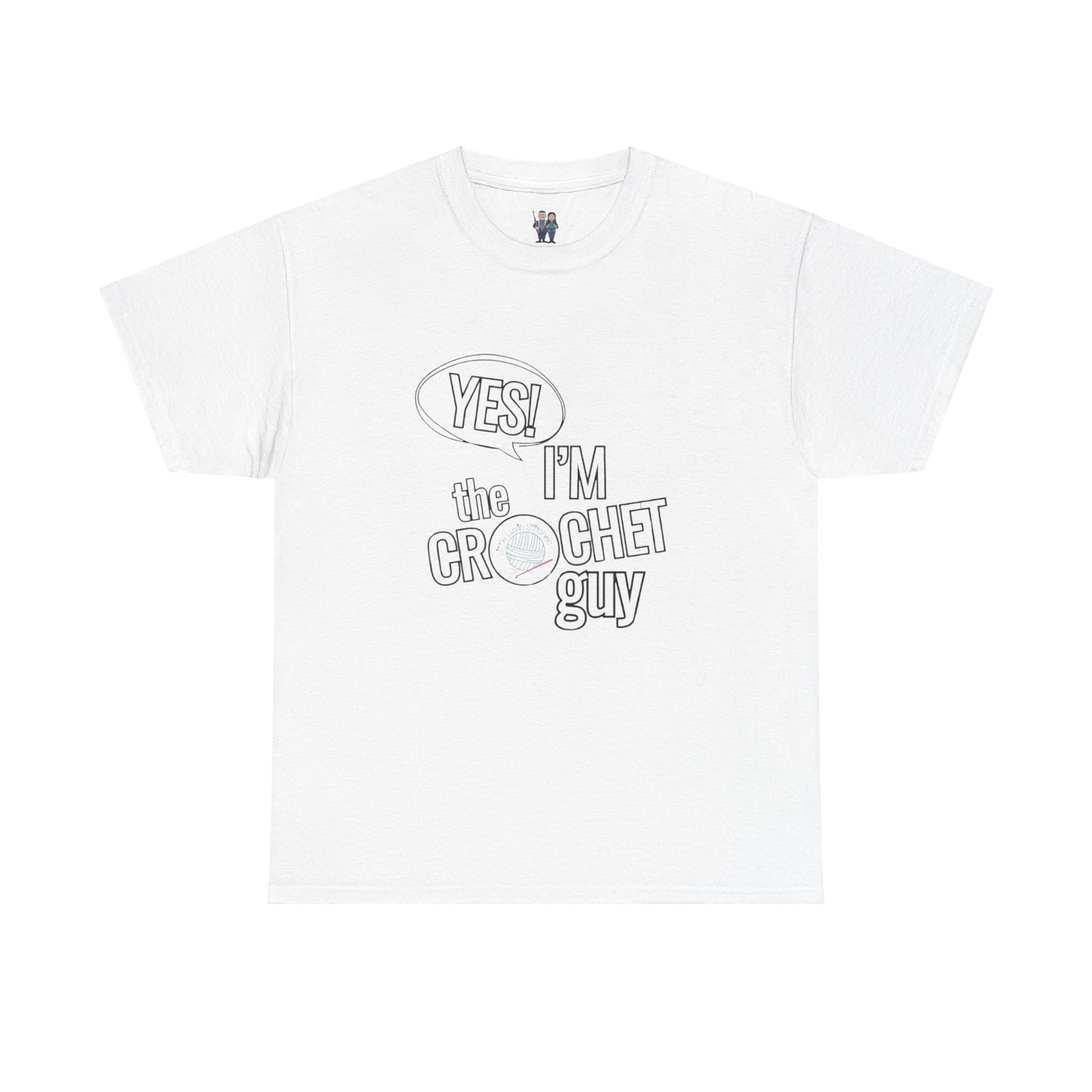 I'm The Crochet Guy Unisex Heavy Cotton Tee