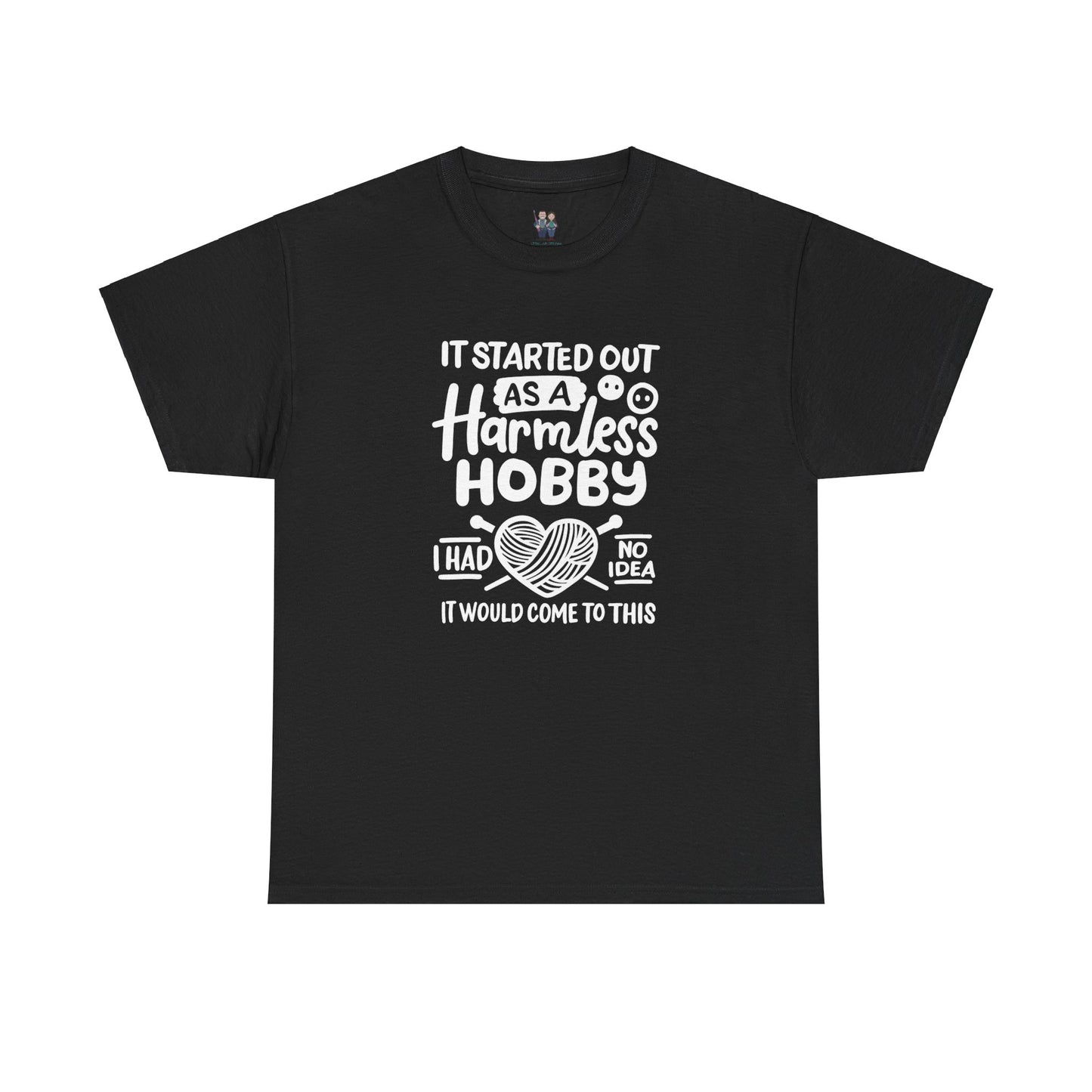 Crochet Hobby T-Shirt Unisex Heavy Cotton Tee