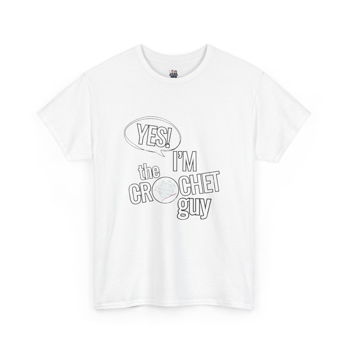 I'm The Crochet Guy Unisex Heavy Cotton Tee